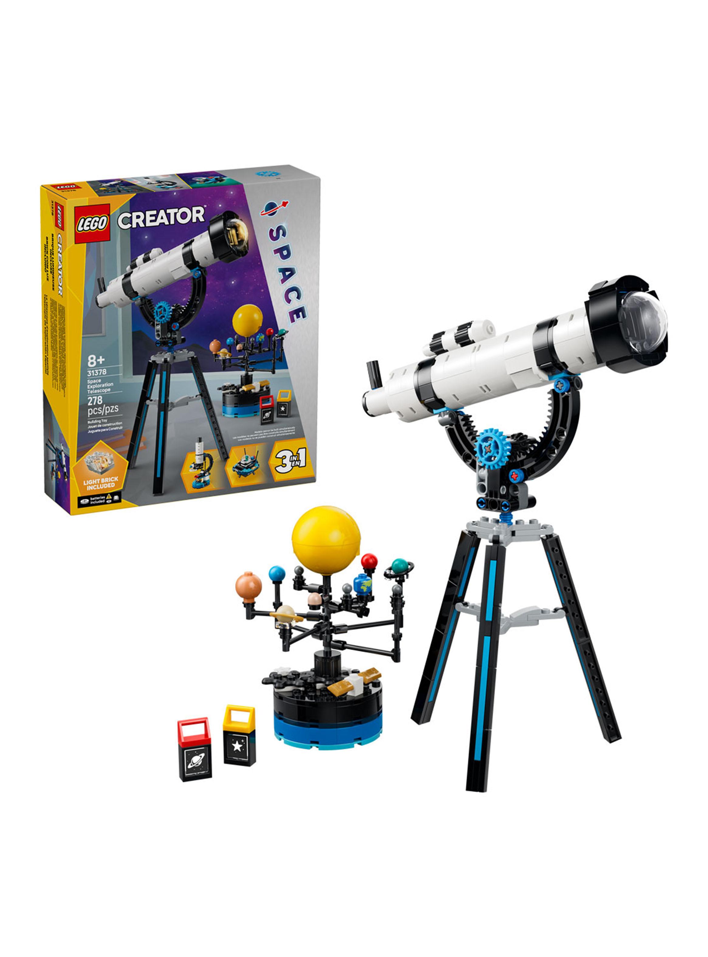 Lego Telescopio de Exploración Espacial Creator-3