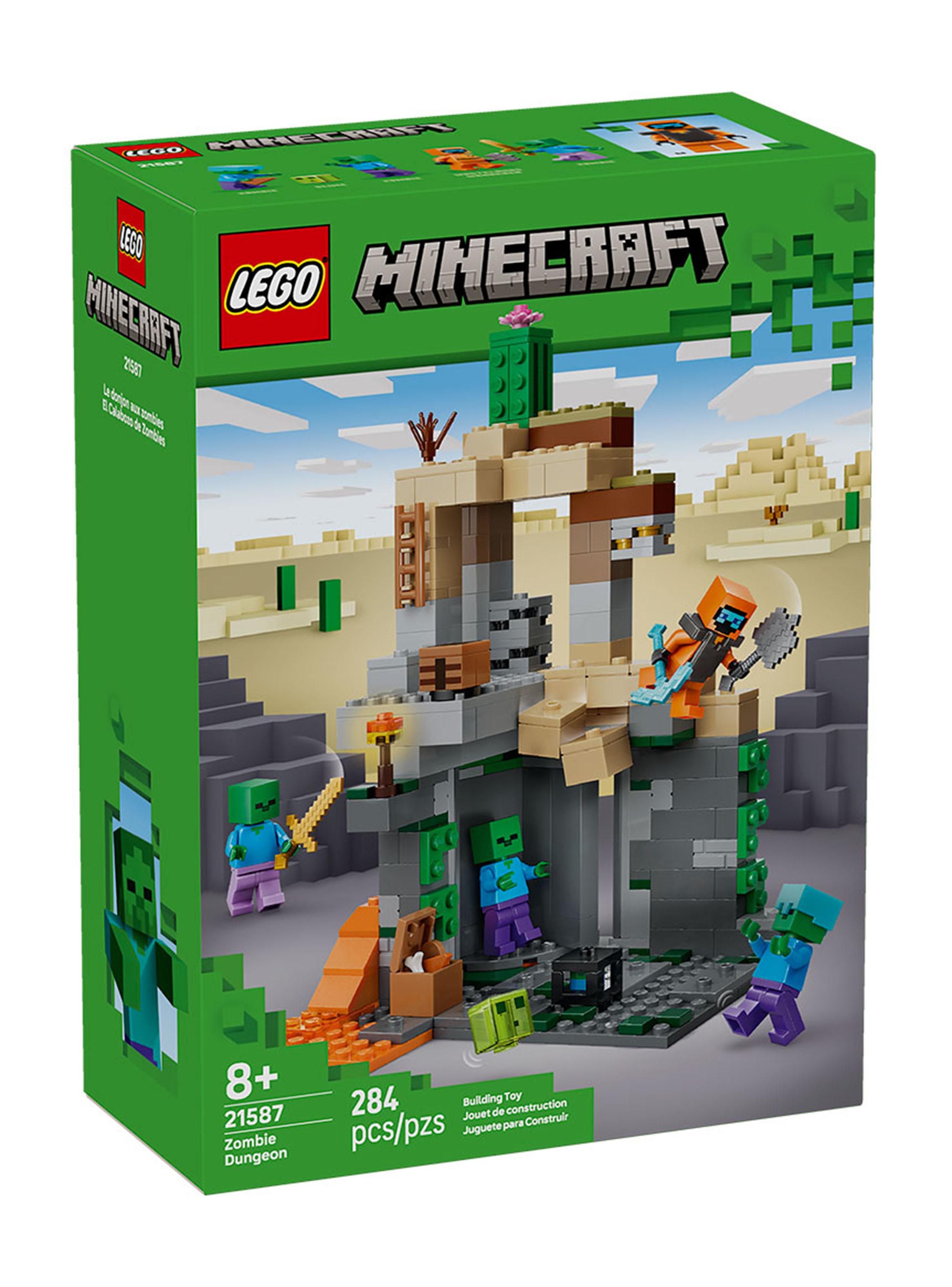 Lego El Calabozo de Zombies Minecraft 284 Piezas-0