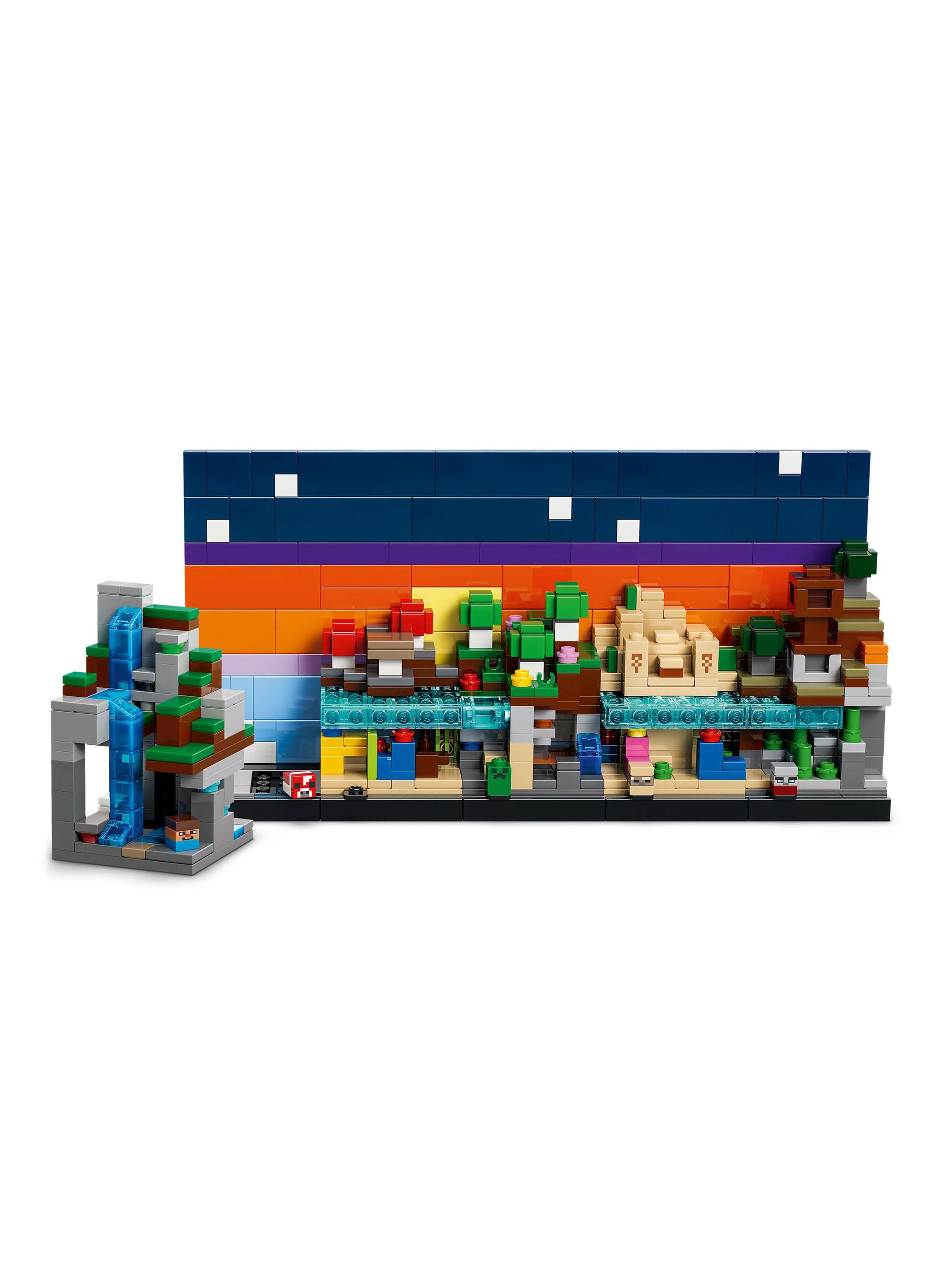 Lego Mini Biomes Minecraft 797 Piezas-2