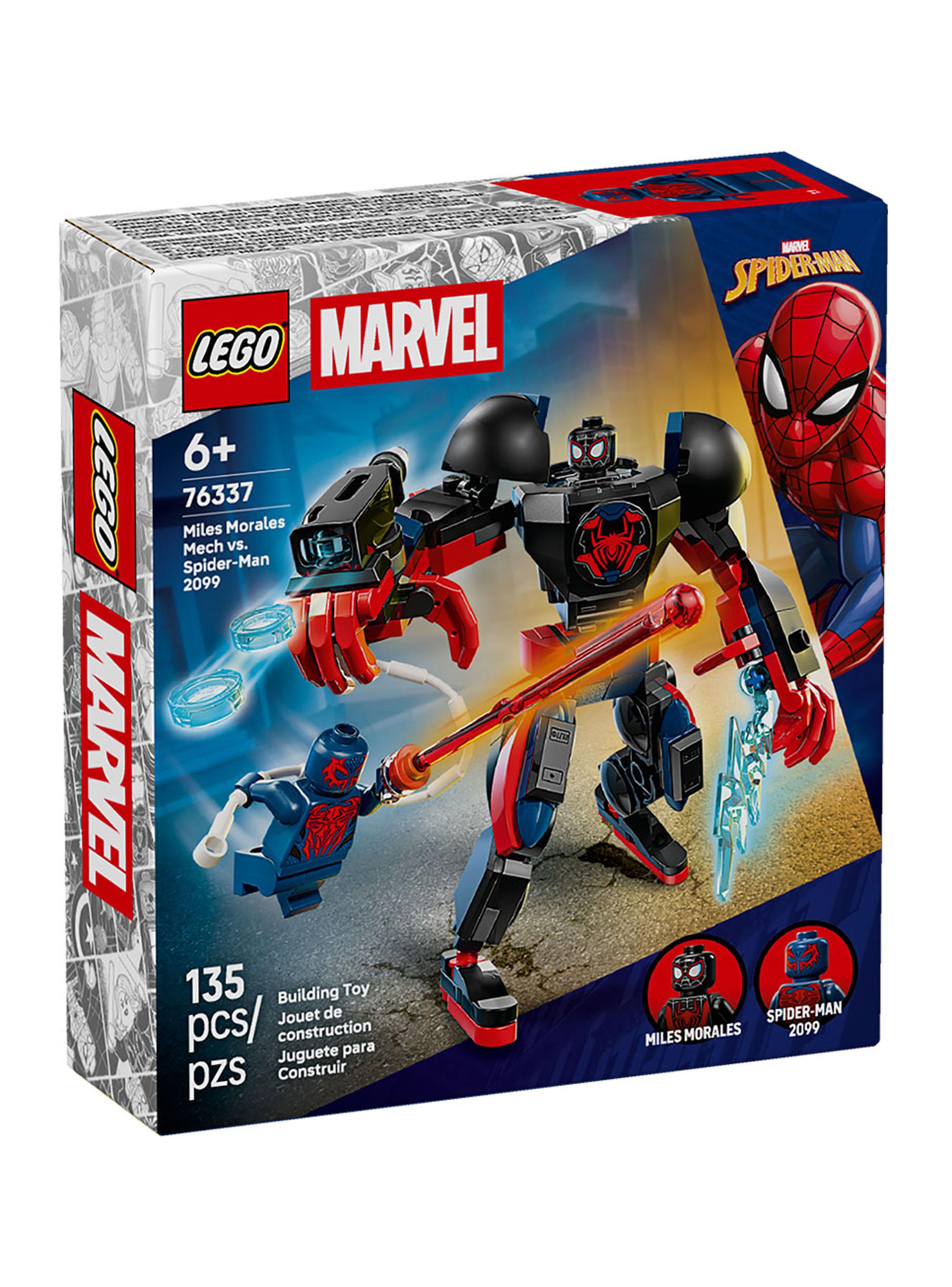 Lego Armadura Robótica de Miles Morales Vs Spiderman 2099-0