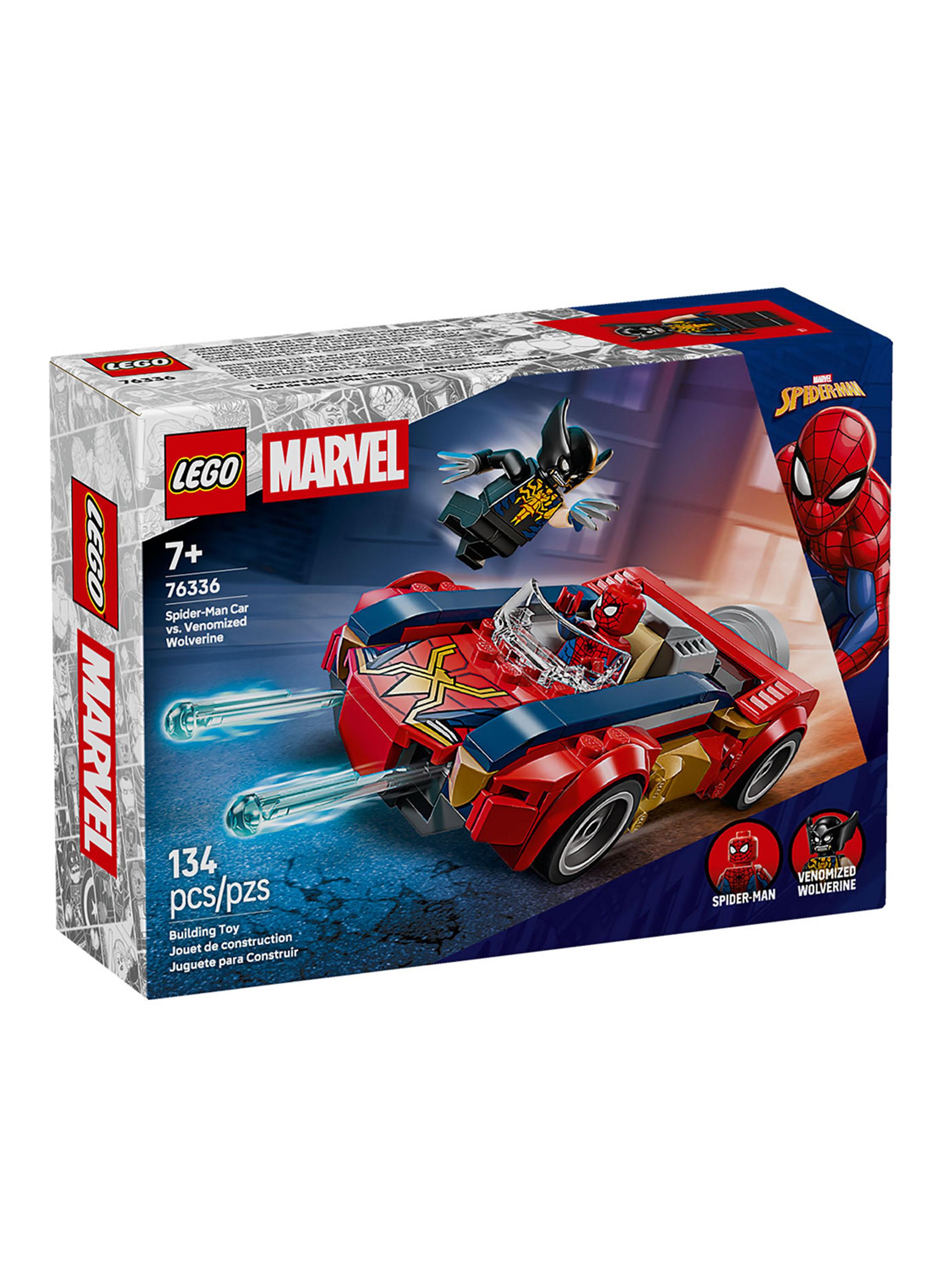 Lego Auto de Spiderman Vs Wolverine Venomizado Super Heroes-0
