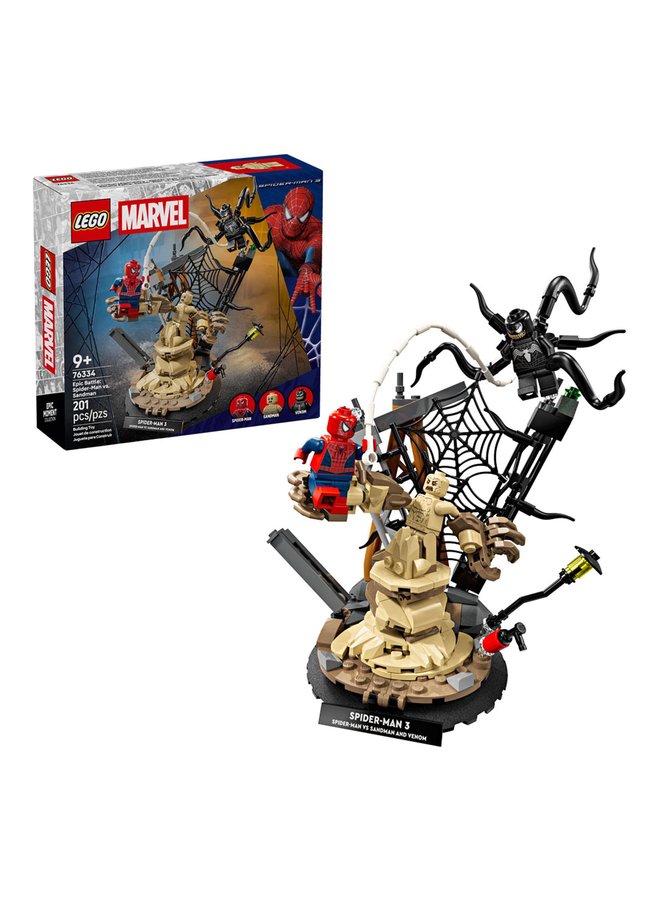 Lego Batalla Épica: Spiderman Vs Sandman Super Heroes-1
