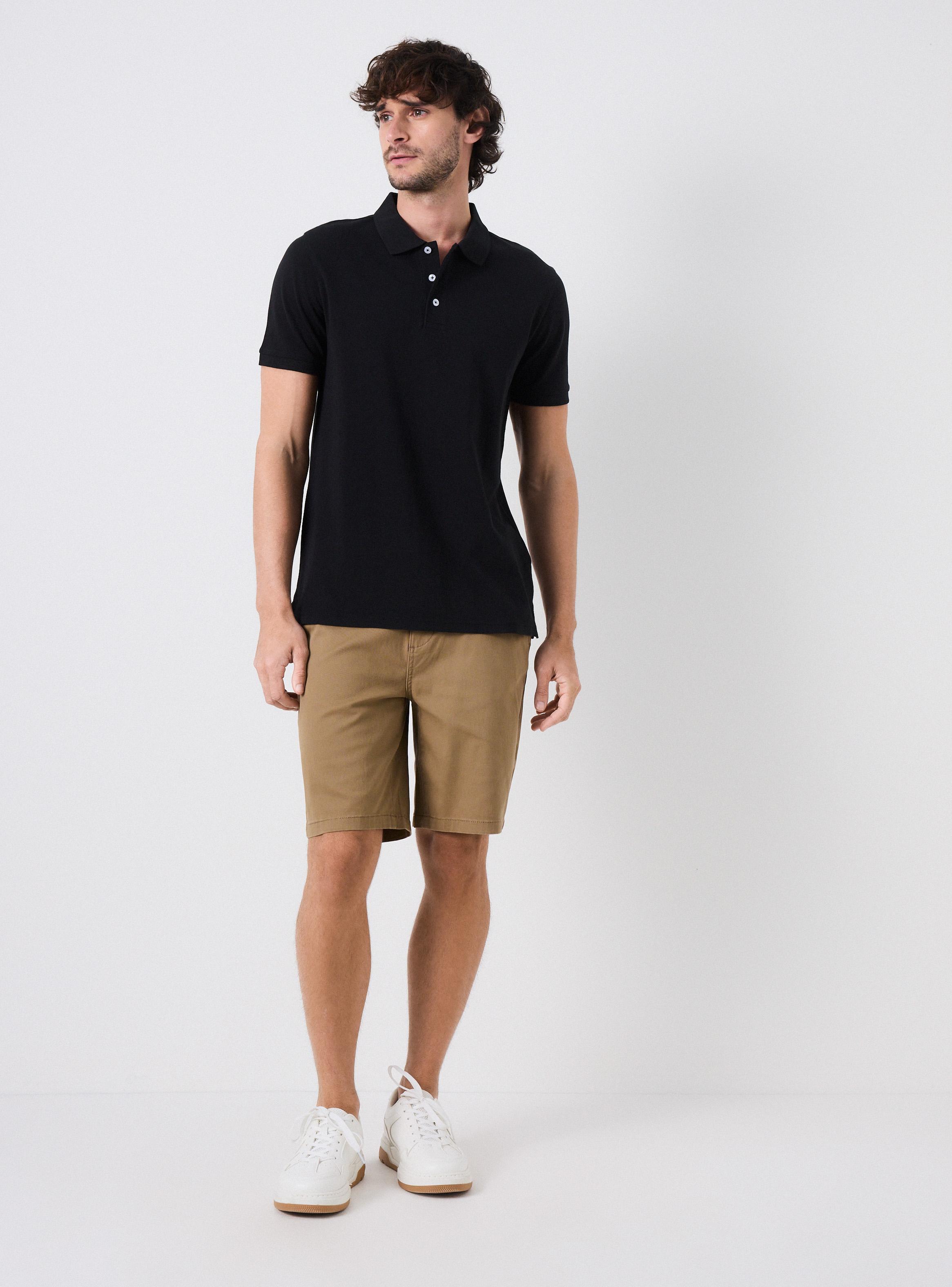 Polera Manga Corta Pique Básica-4