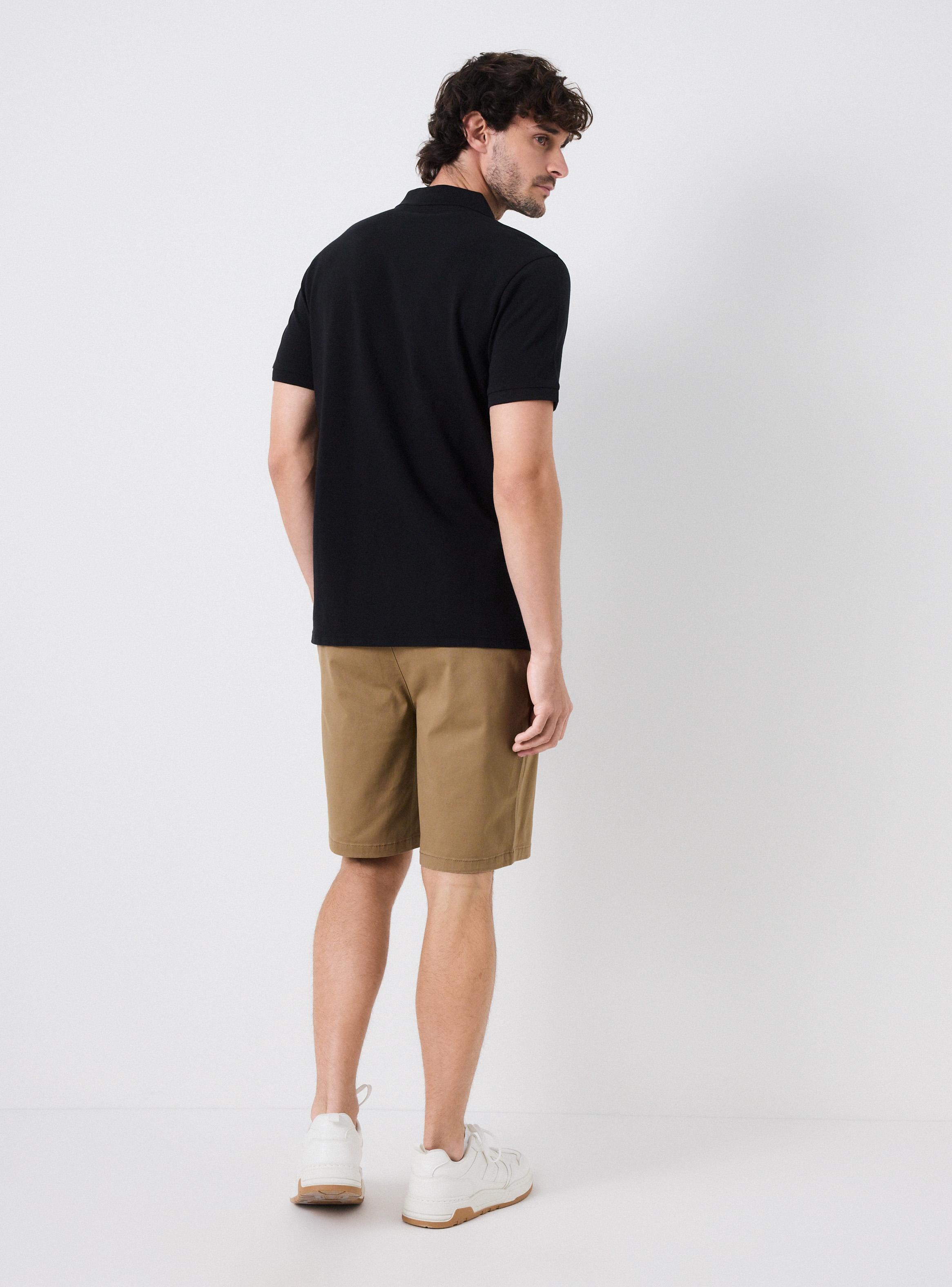 Polera Manga Corta Pique Básica-5