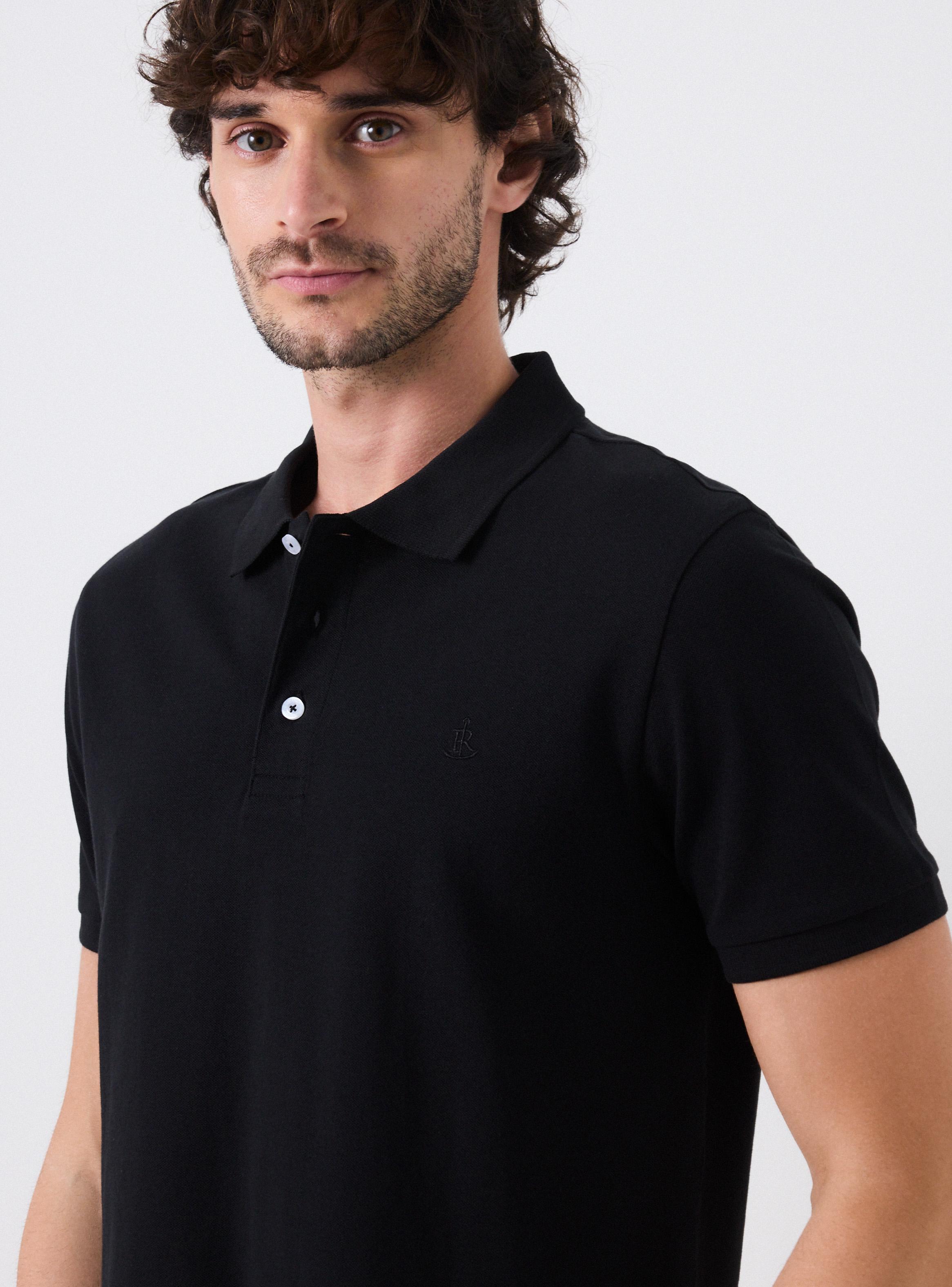 Polera Manga Corta Pique Básica-2
