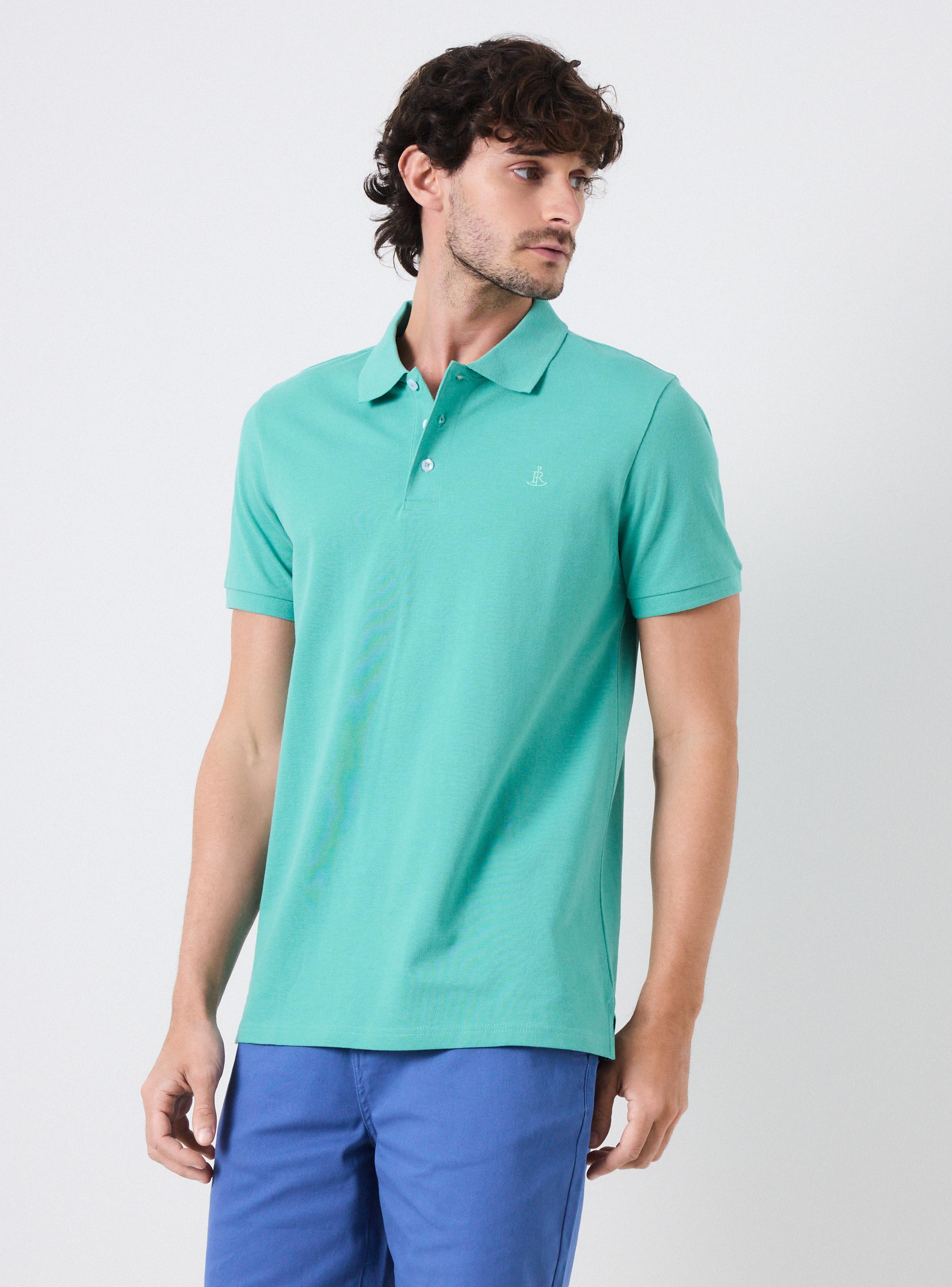 Polera Manga Corta Pique Básica-0
