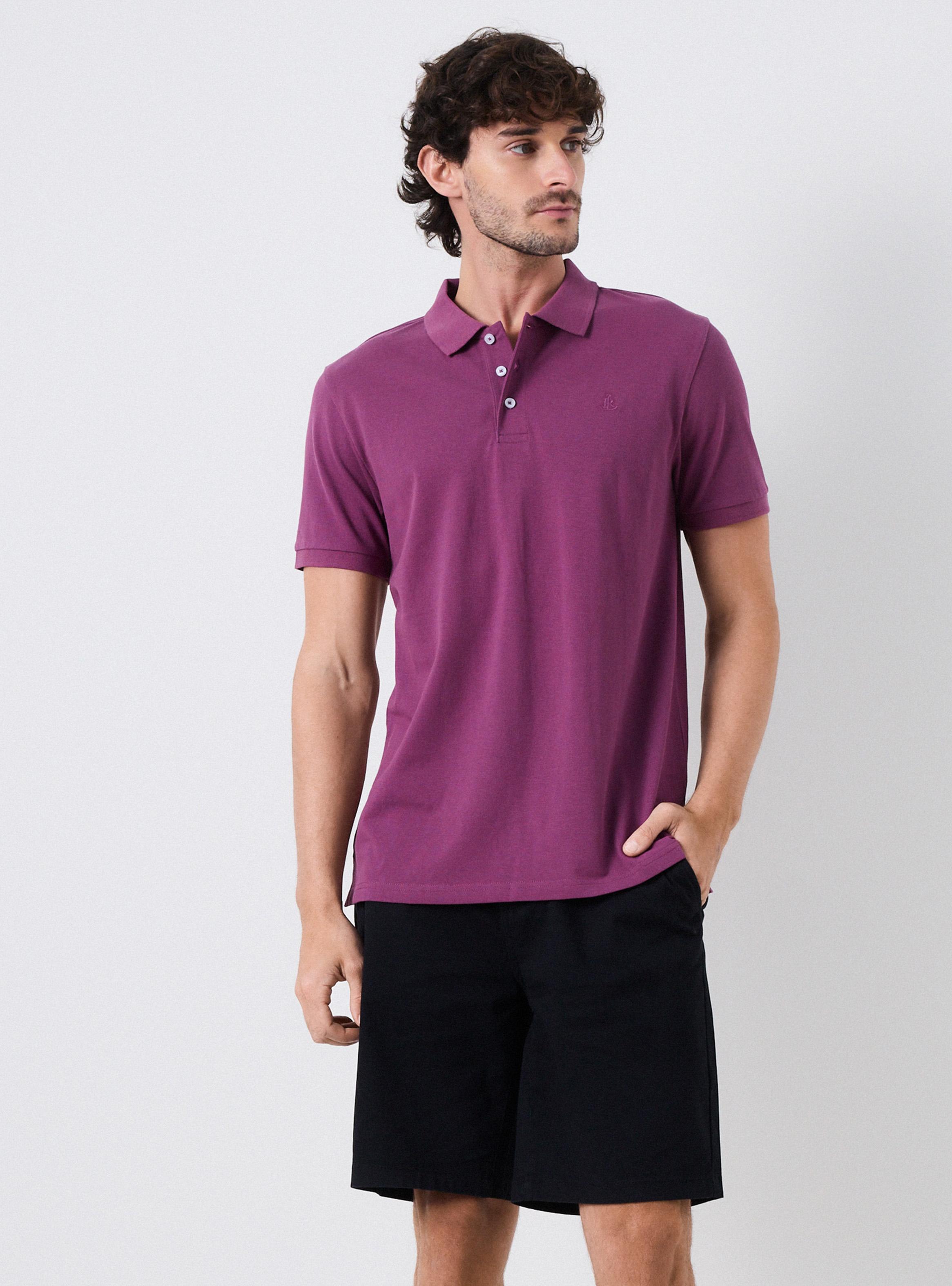 Polera Manga Corta Pique Básica-0