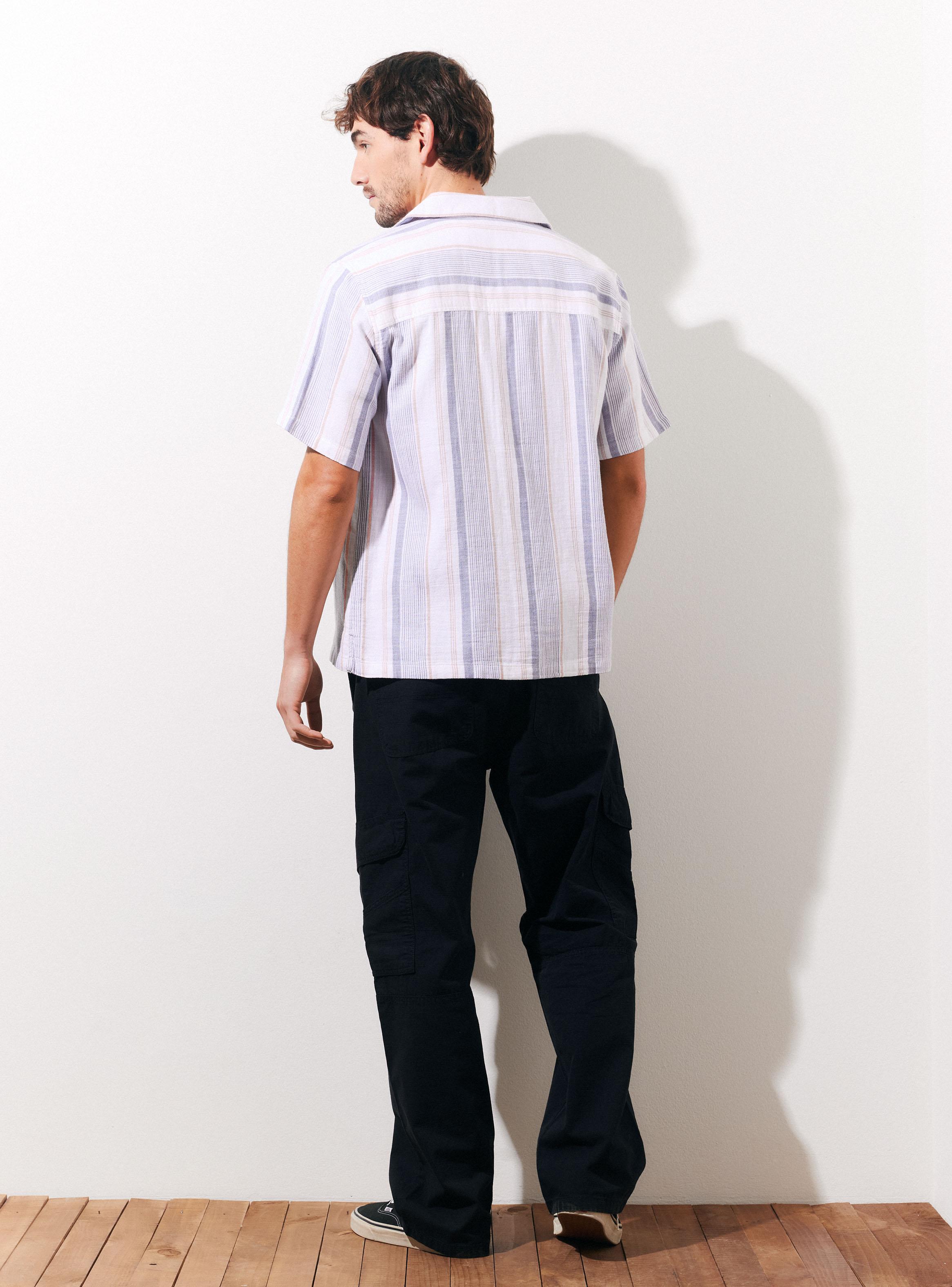 Camisa Líneas Dobby-5