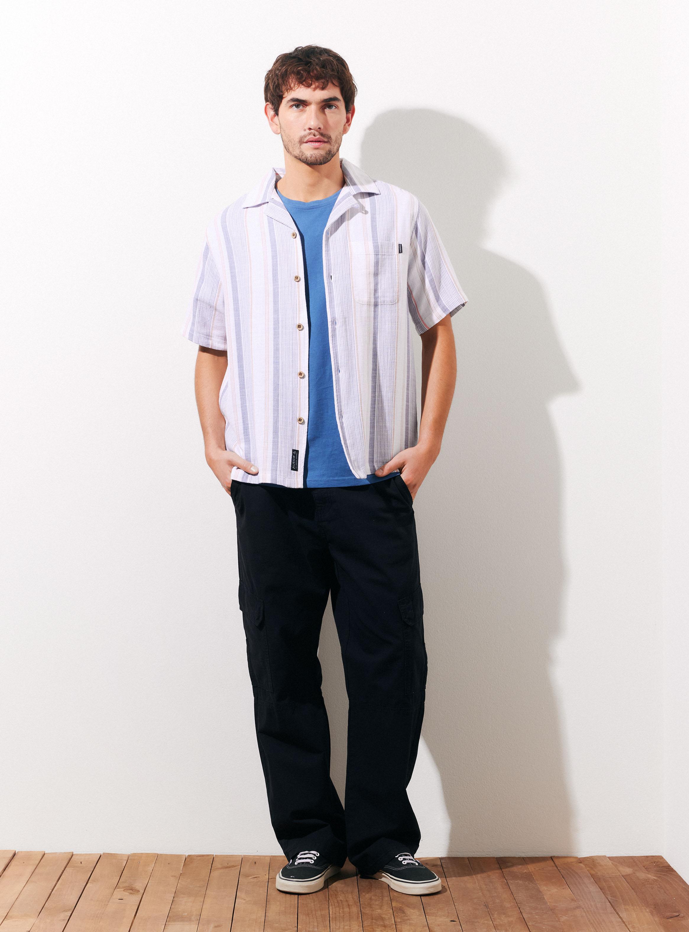 Camisa Líneas Dobby-4