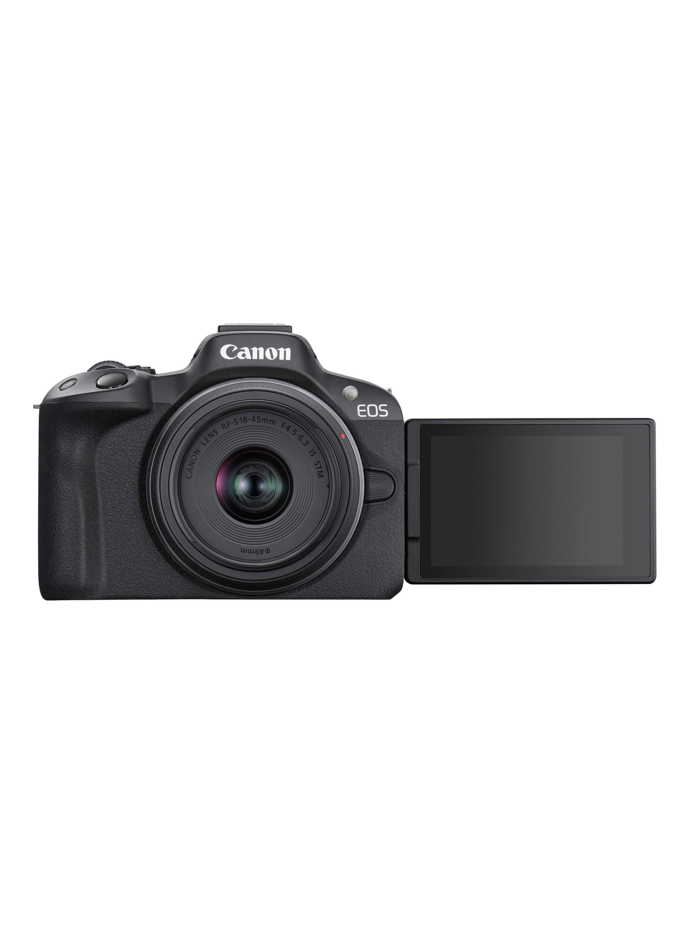 Camara Mirrorless R50 + Lente 18-45mm STM-3