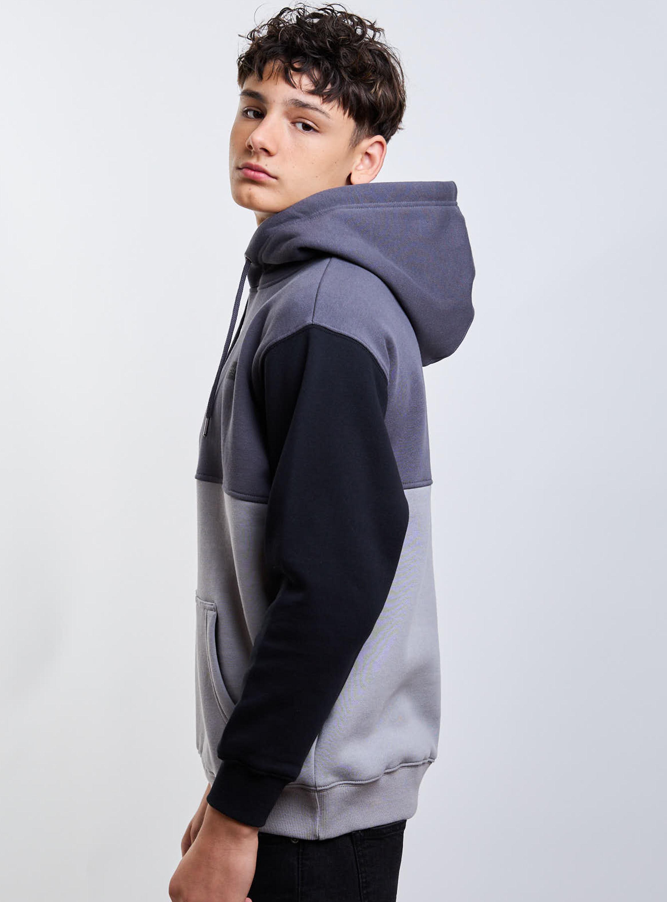 Polerón Canguro Grey Niño-2