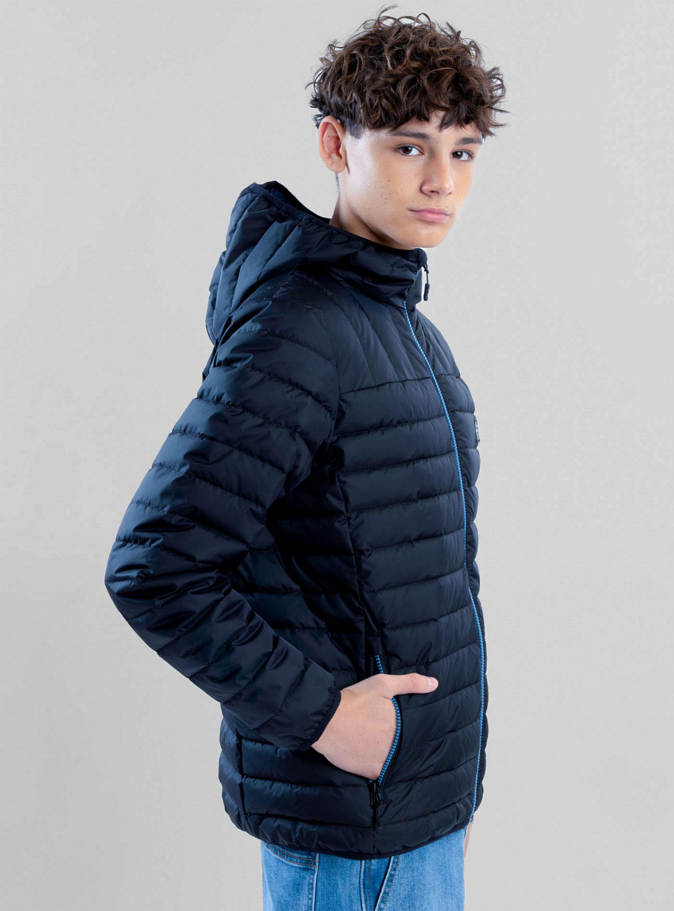 Parka Black Cierre Color-2