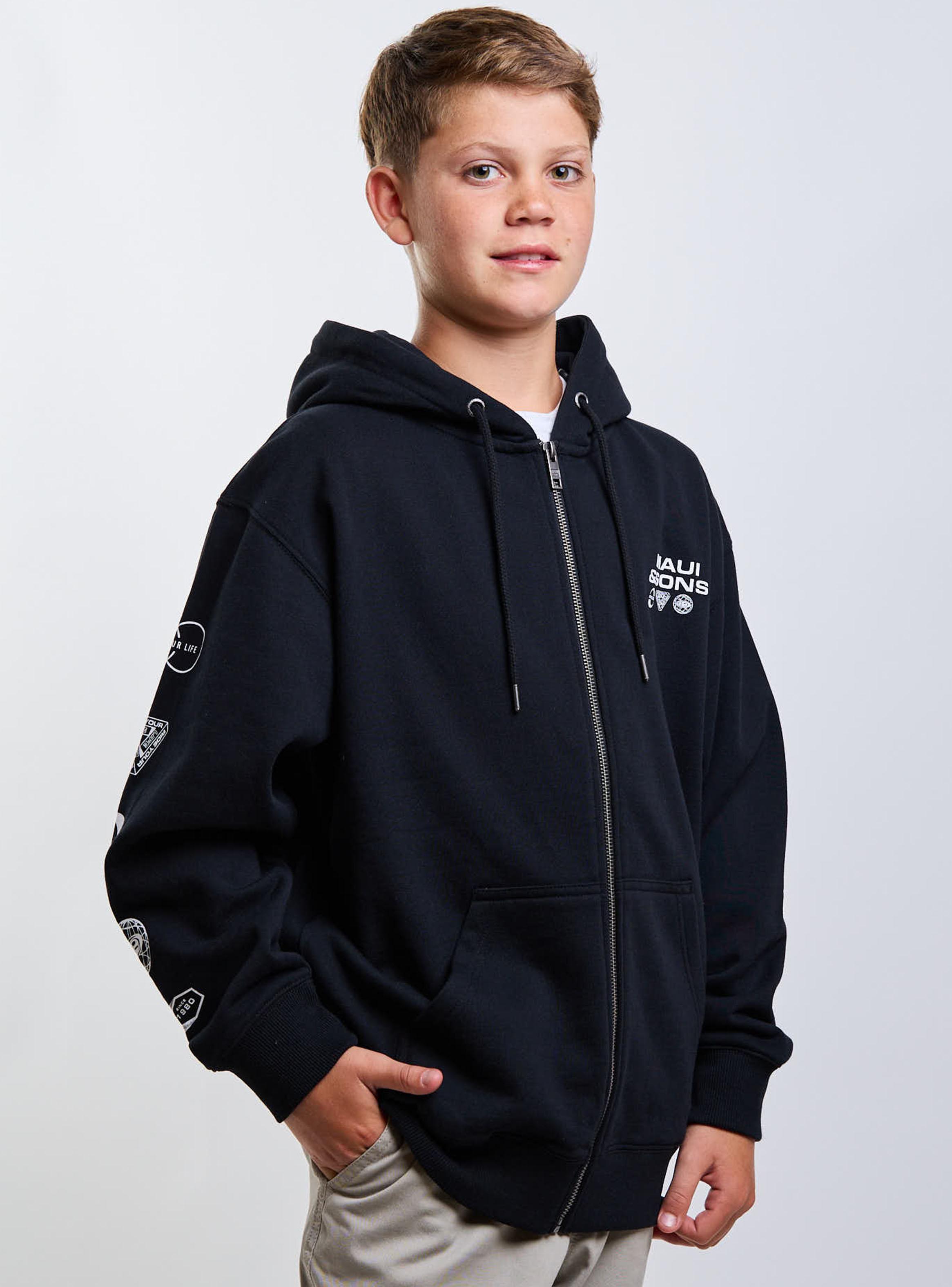 Polerón Fullzipper Black-2