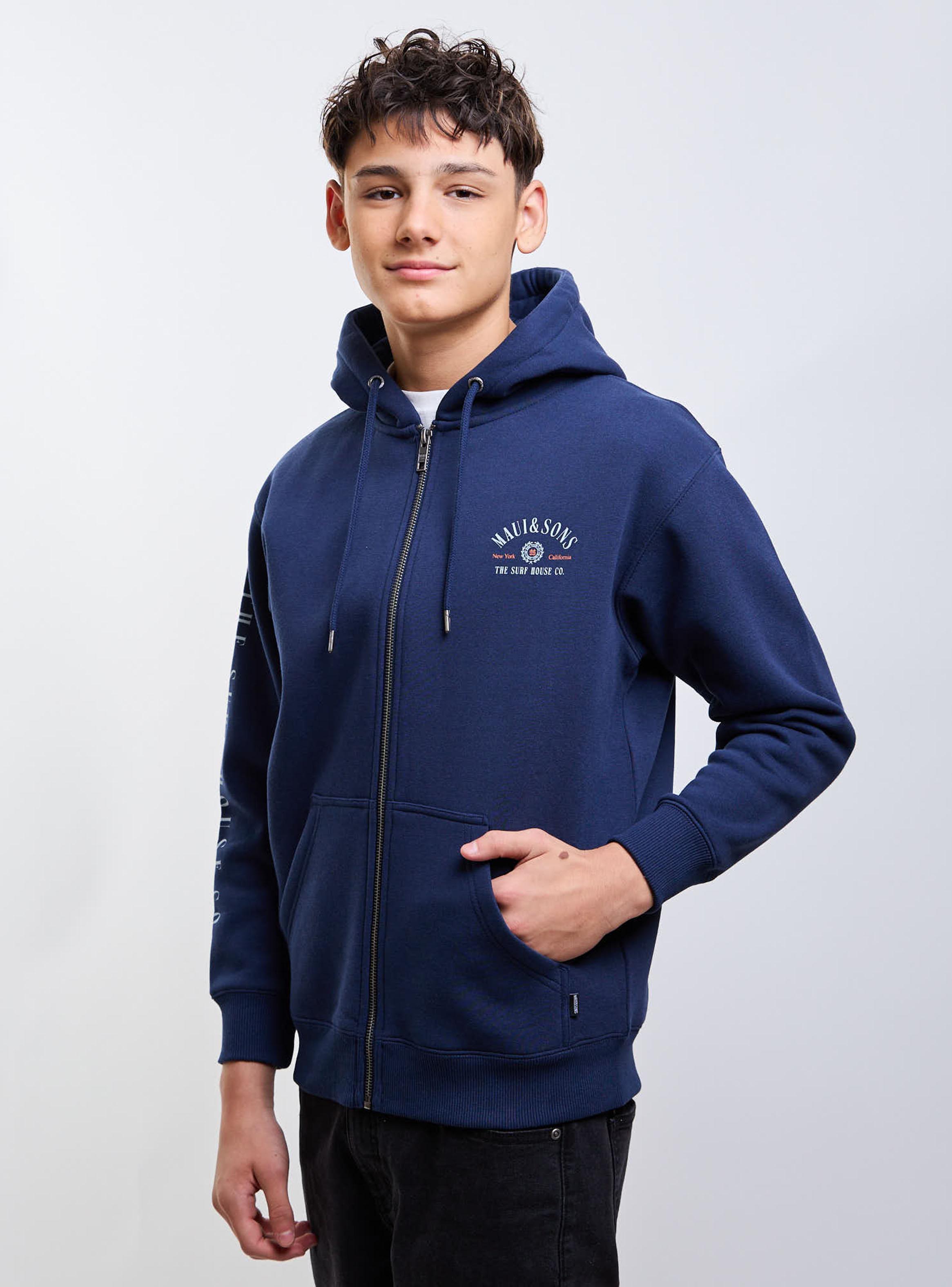 Polerón Fzip con Capucha-2