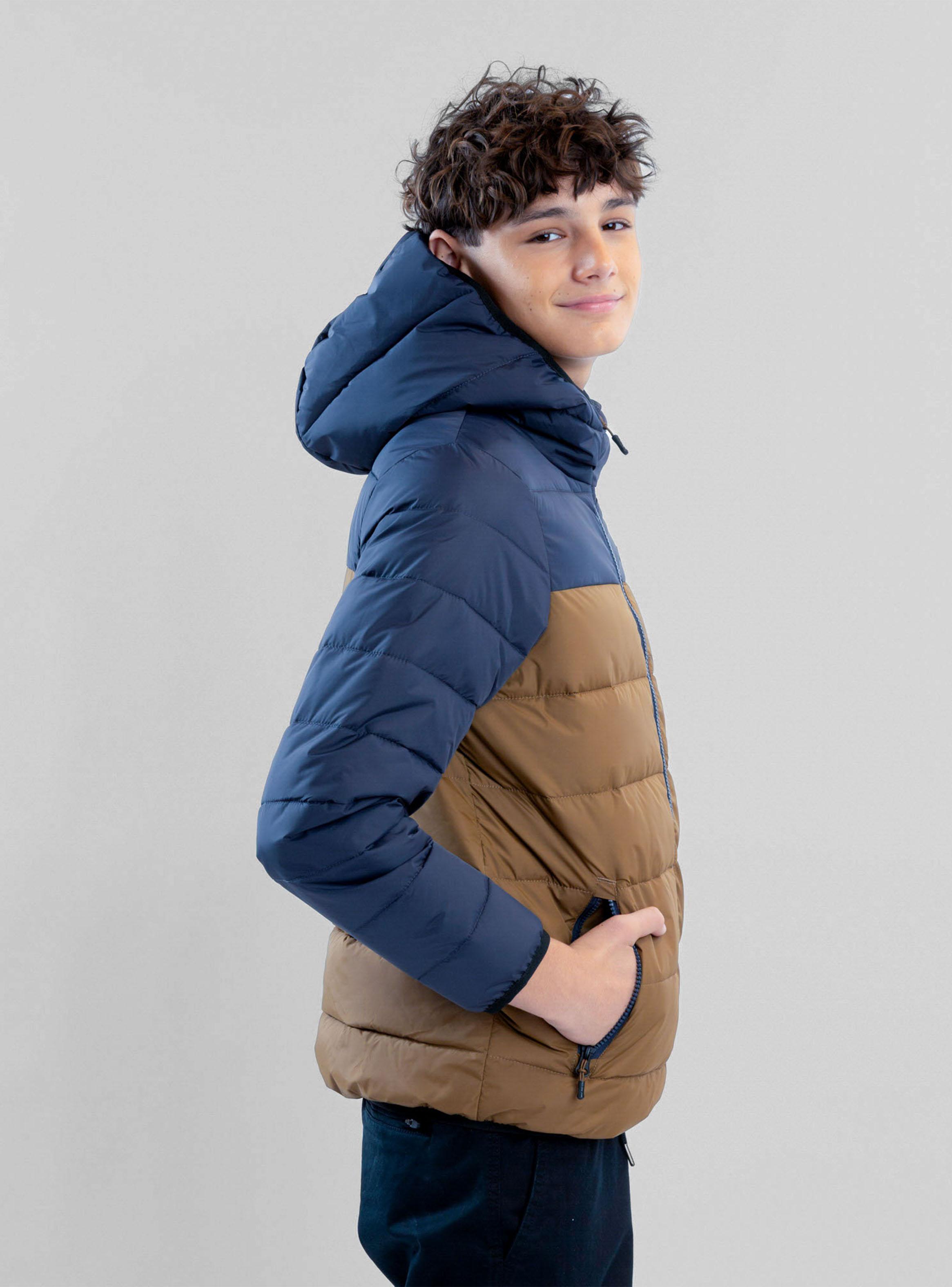 Parka Bicolor Clásica Niño-2
