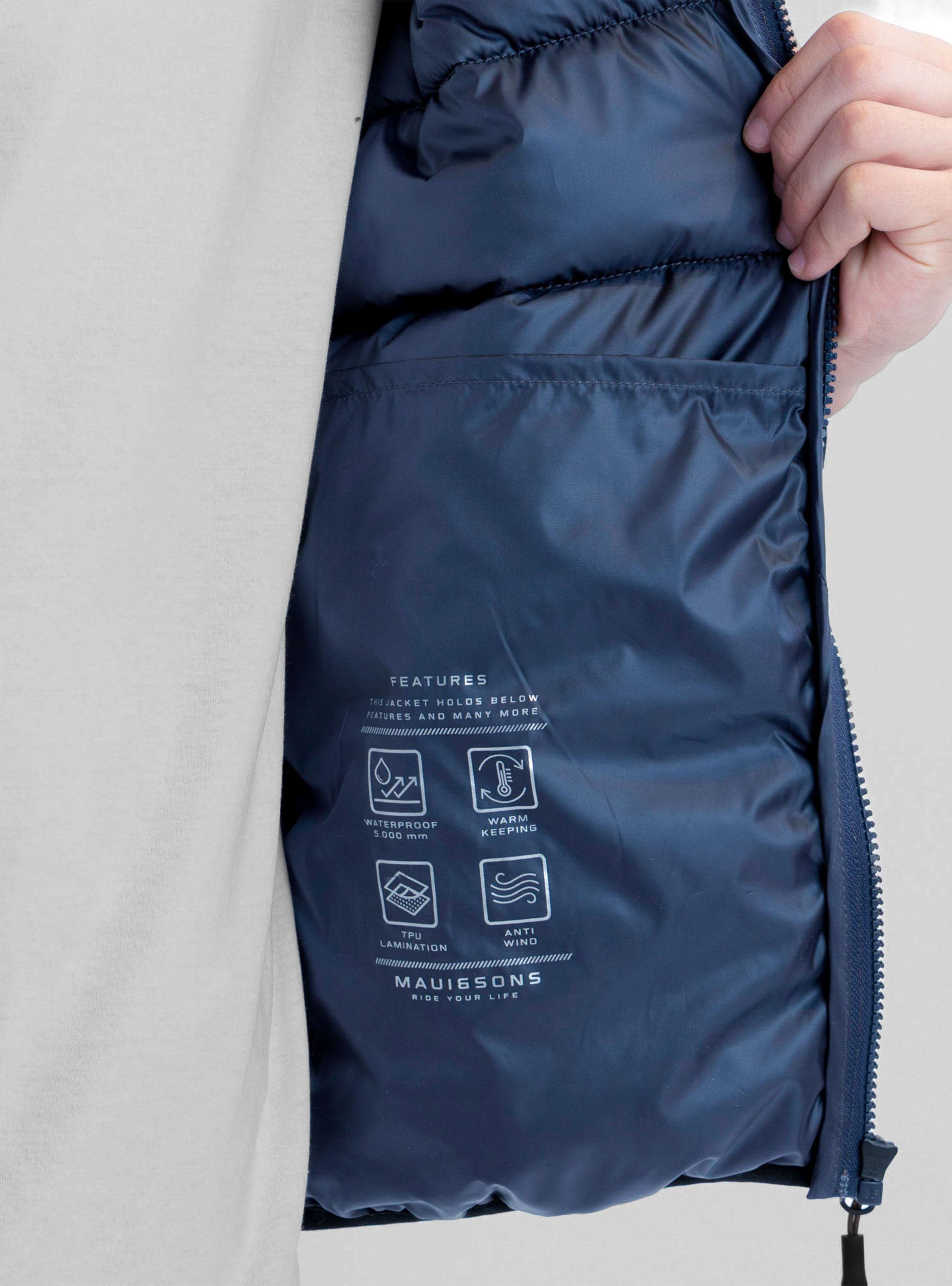 Parka Bicolor Clásica Niño-5