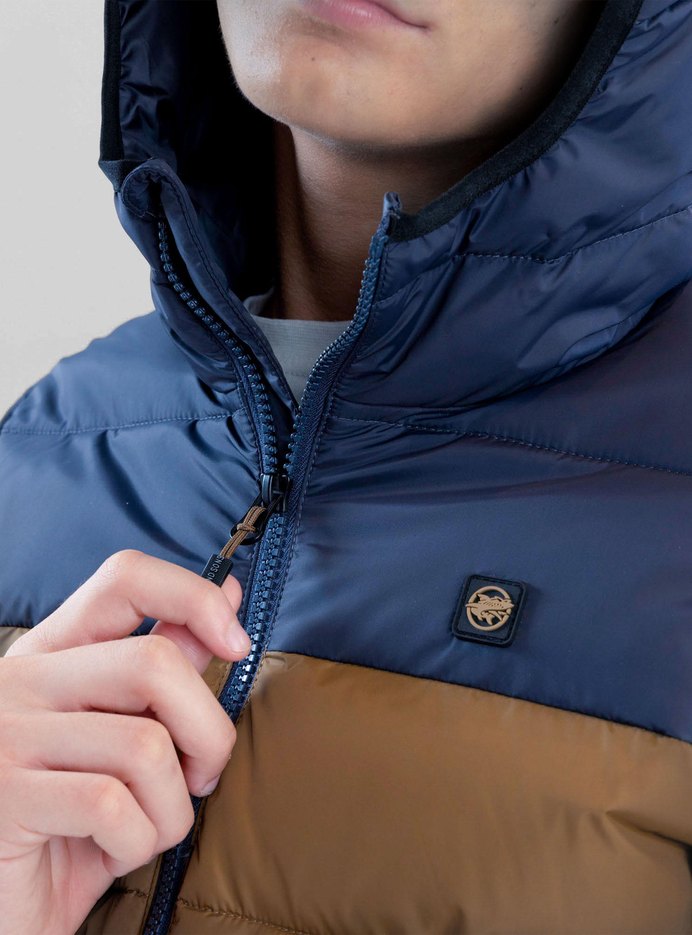 Parka Bicolor Clásica Niño-4