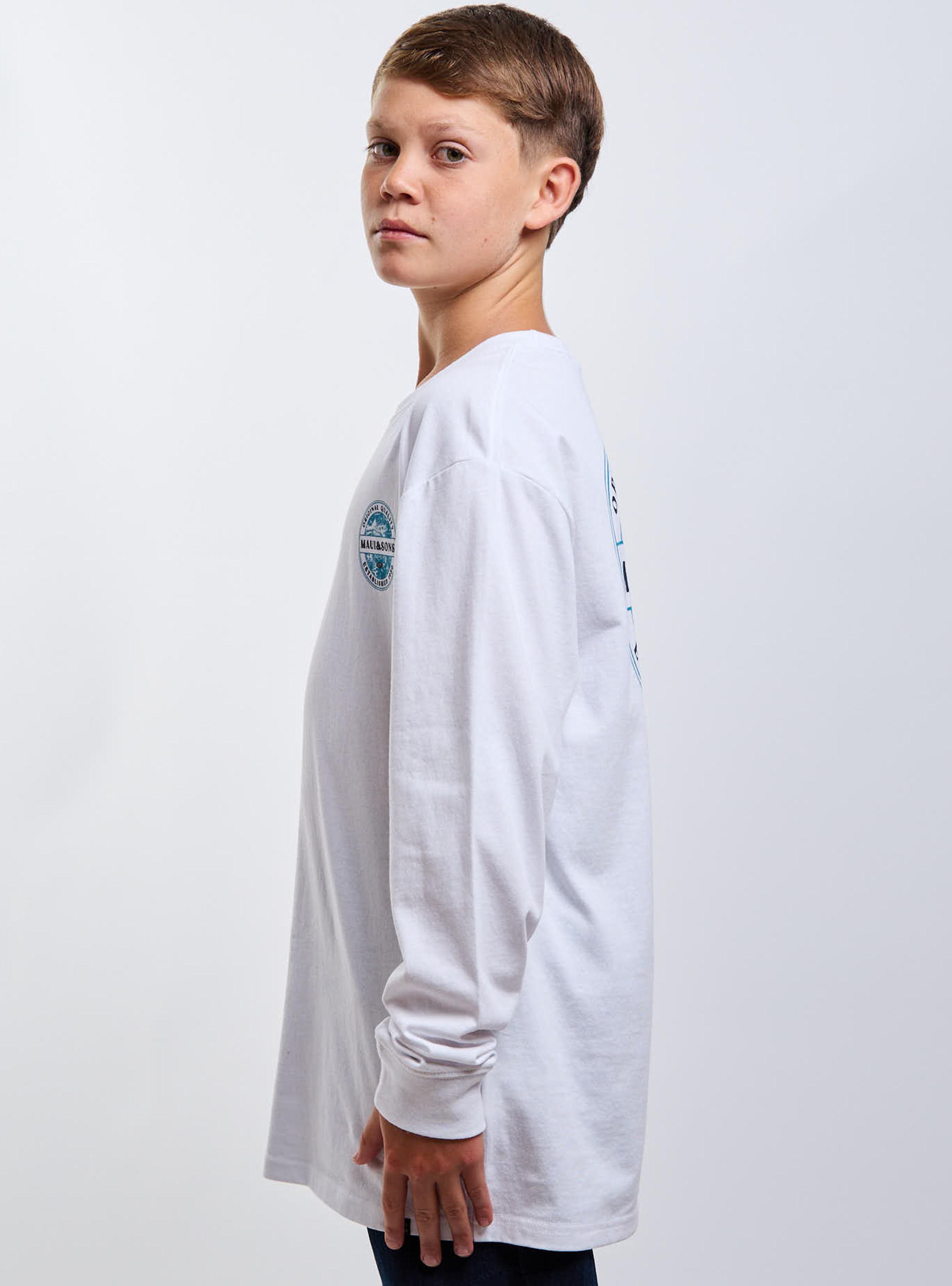 Polera White de Algodón Niño-2