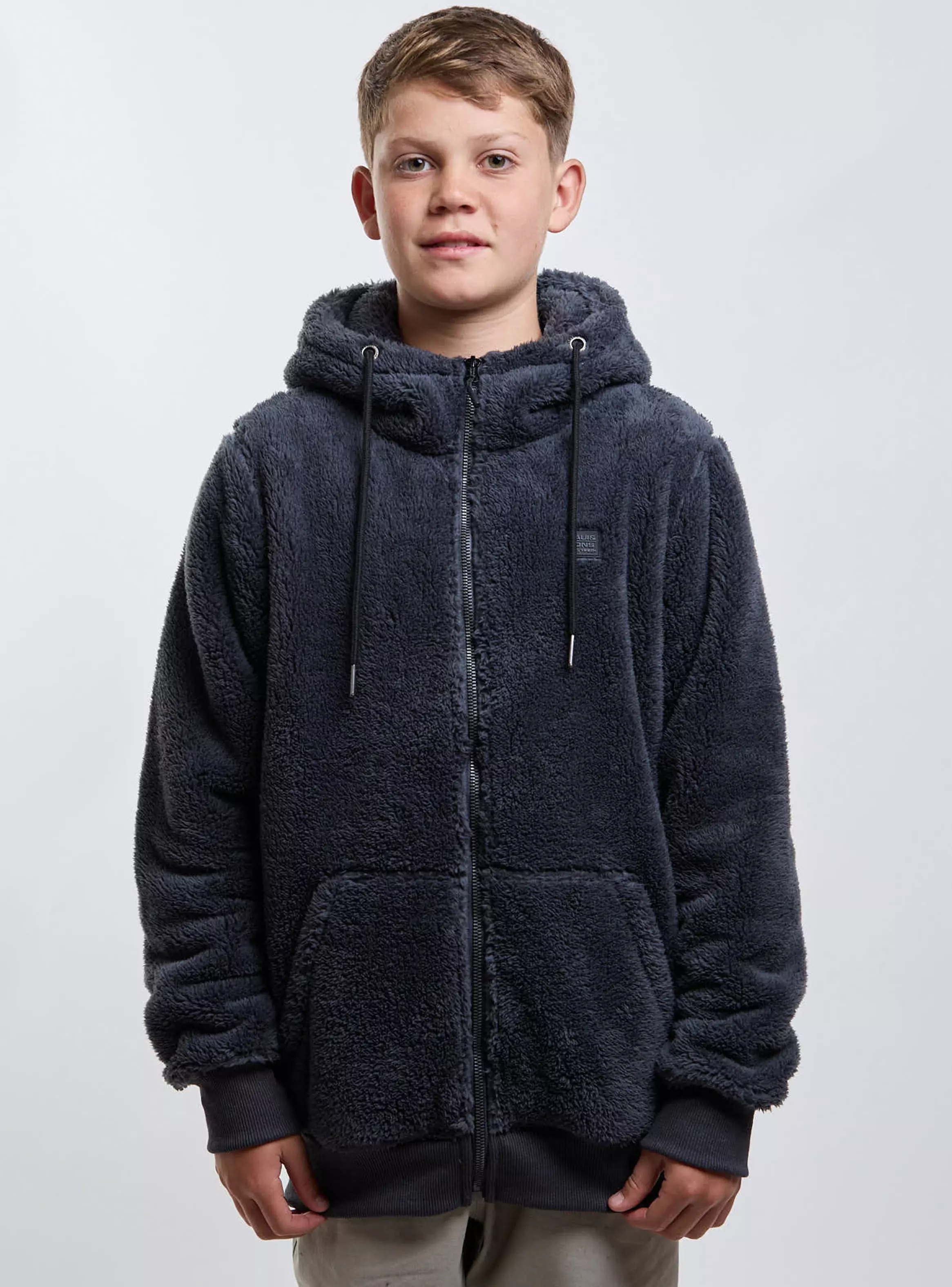 Polerón Chiporro con Capucha Grey-0