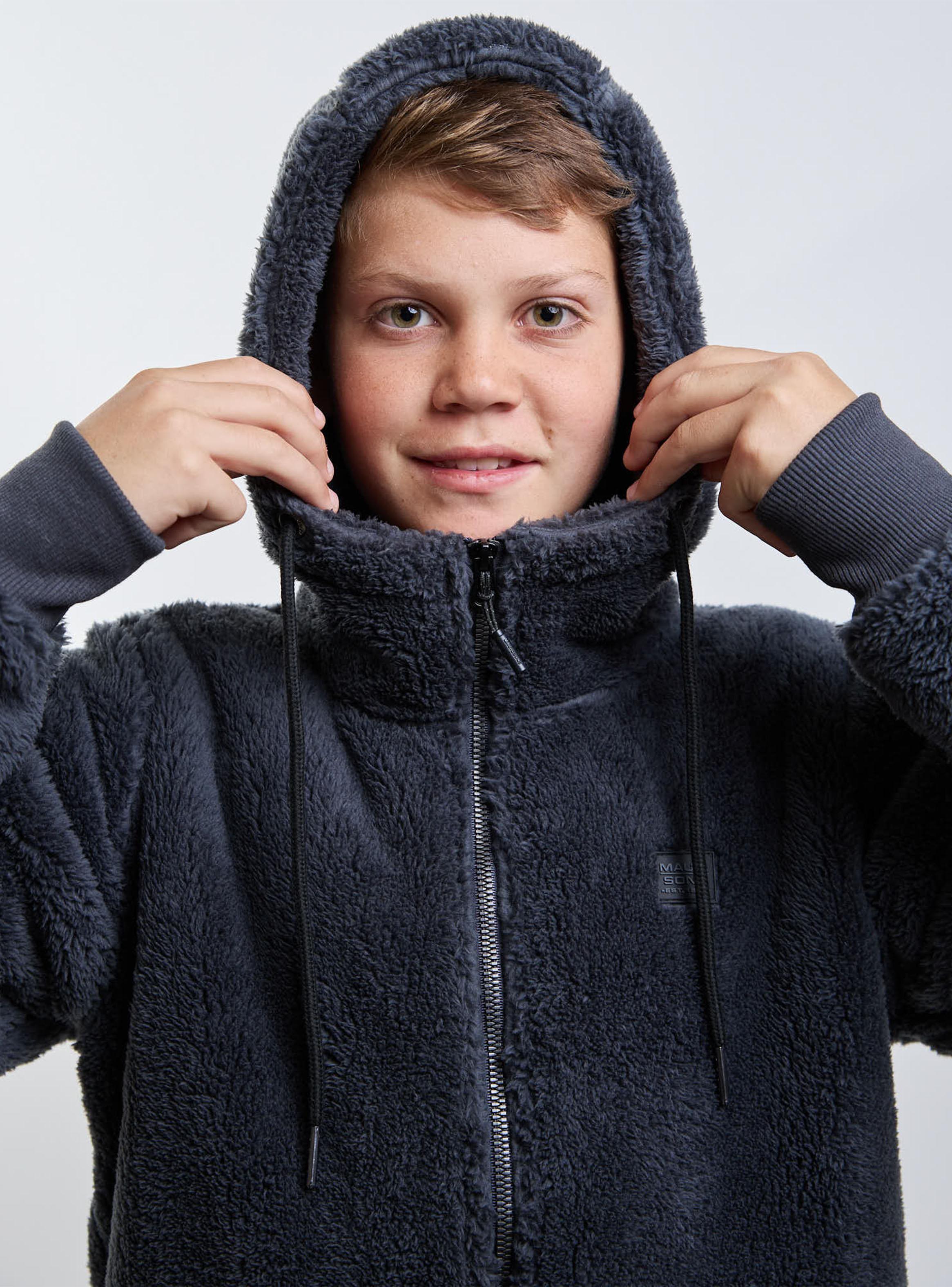 Polerón Chiporro con Capucha Grey-3