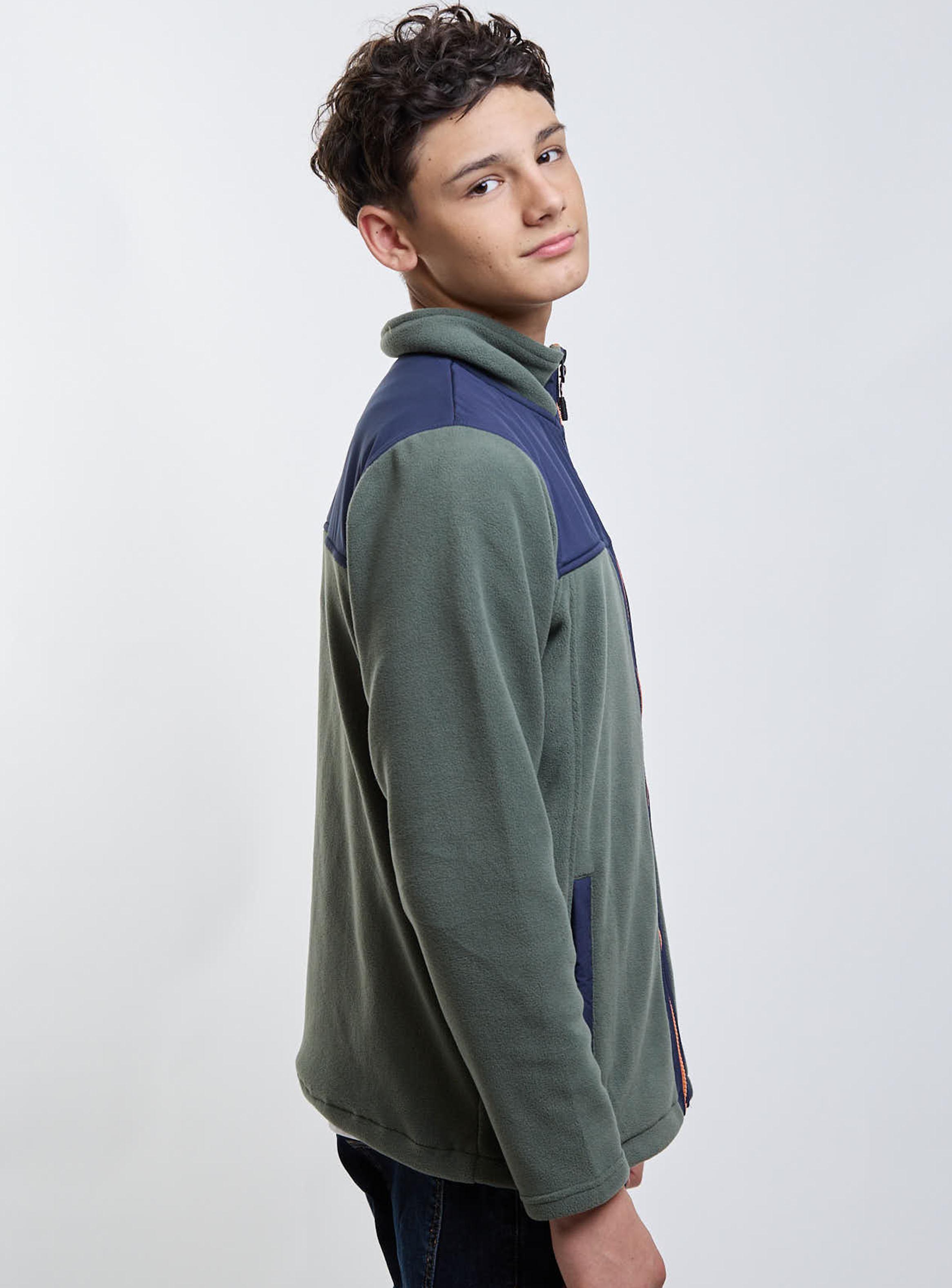 Polerón con Cierre Micropolar Military-2