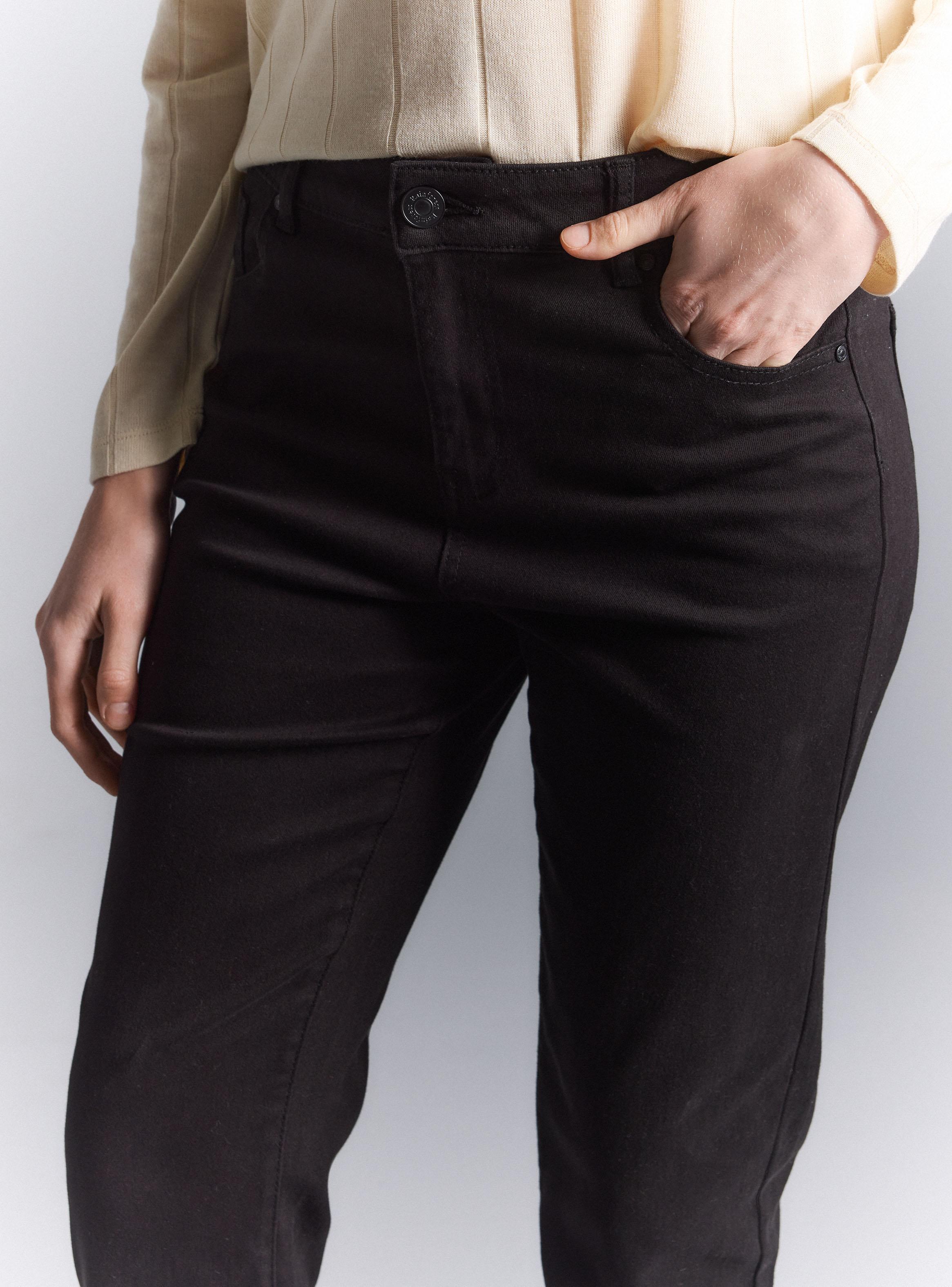 Jeans Corte Flare Basta Cortada-2
