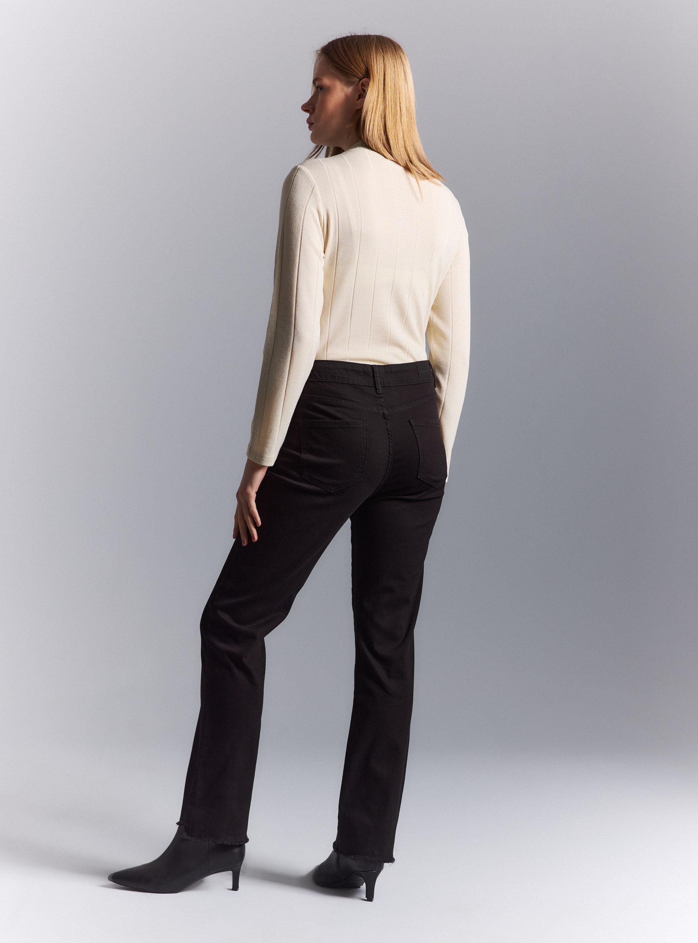 Jeans Corte Flare Basta Cortada-5
