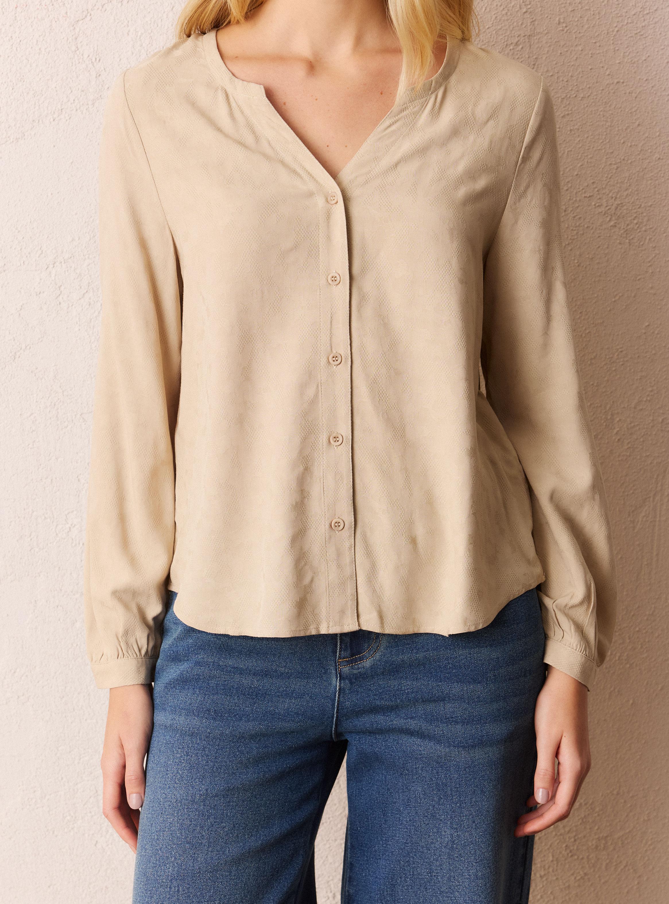 Blusa Tela Jackquard-3