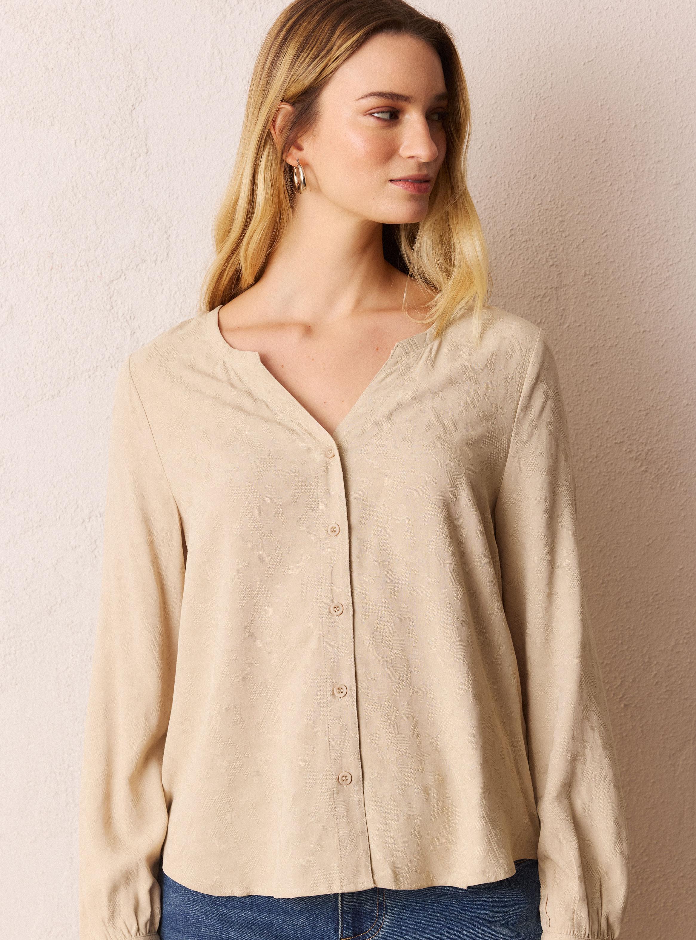 Blusa Tela Jackquard-2