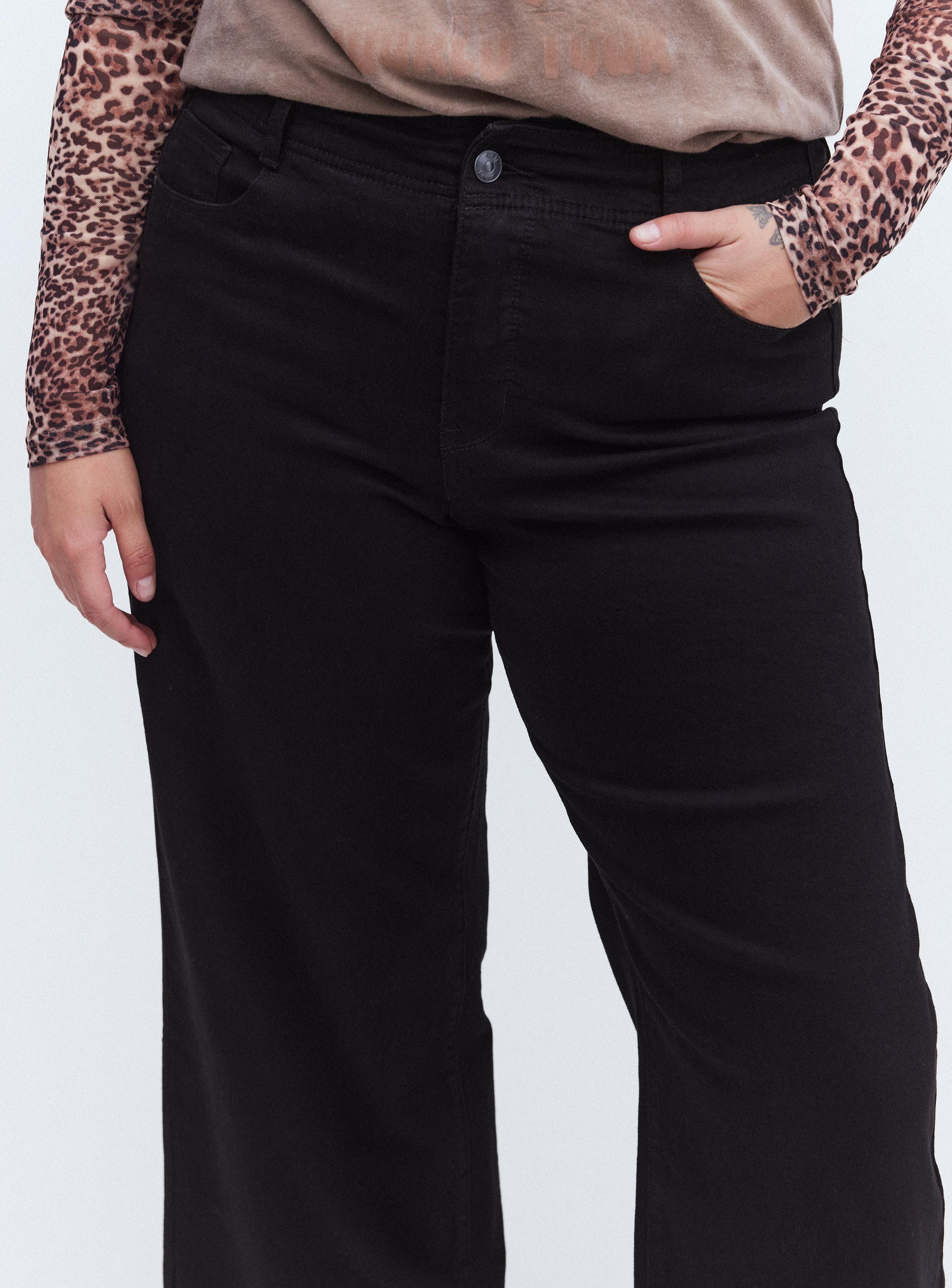 Jeans Wide Leg Tiro Alto-2