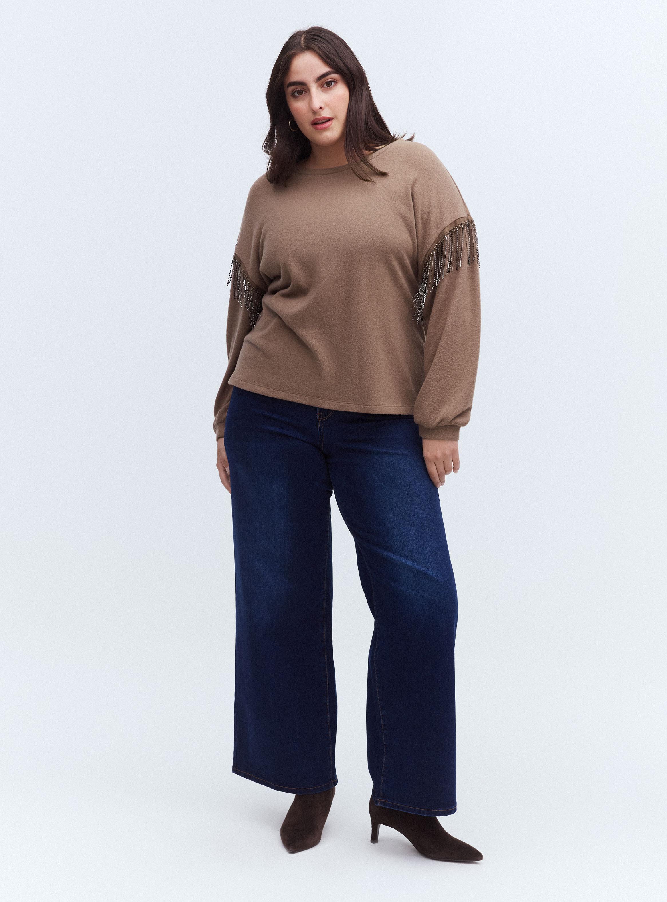 Polera con Flecos de Cadena-4