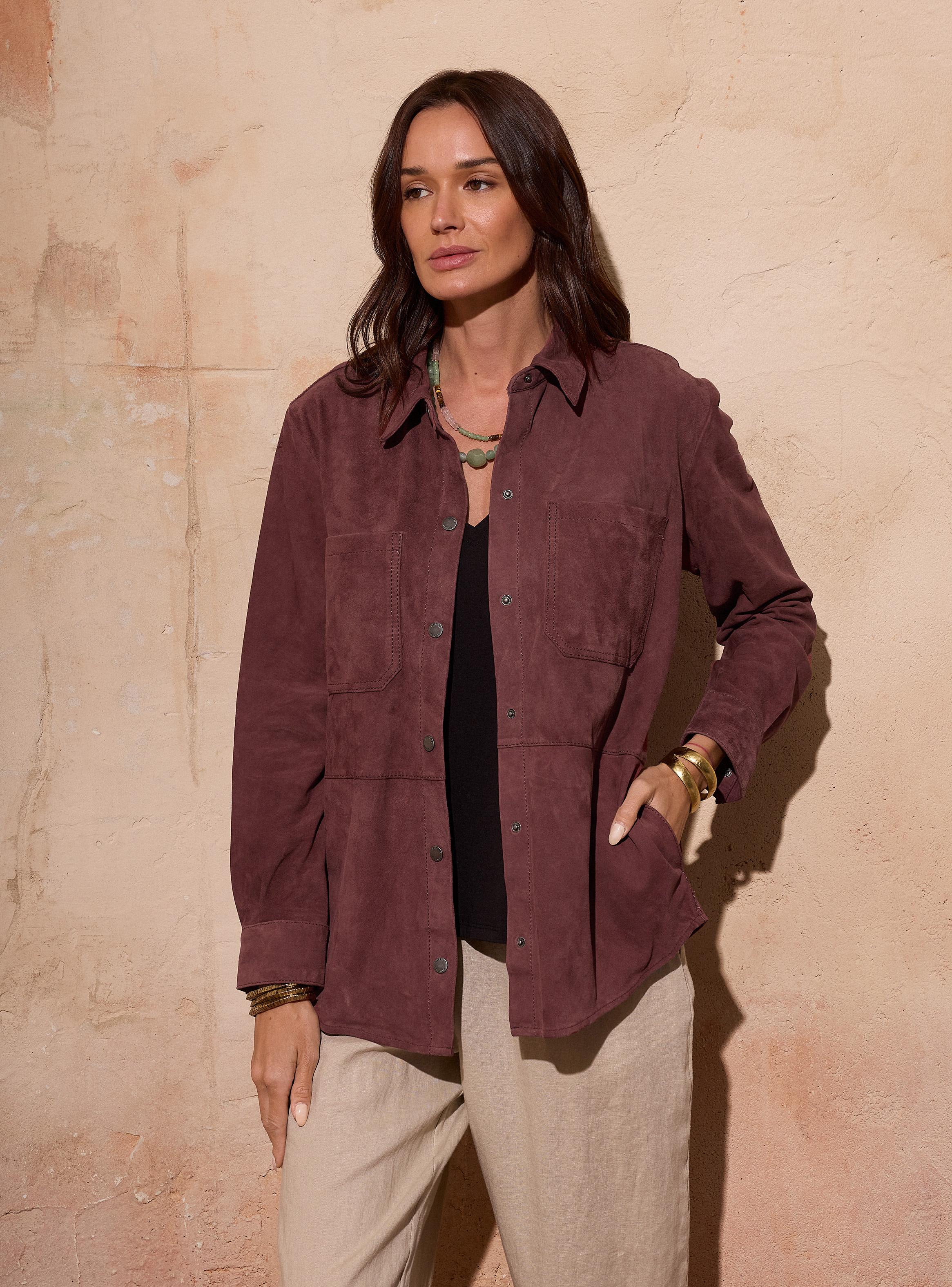 Blusa Gamuza Abotonada Colores-0