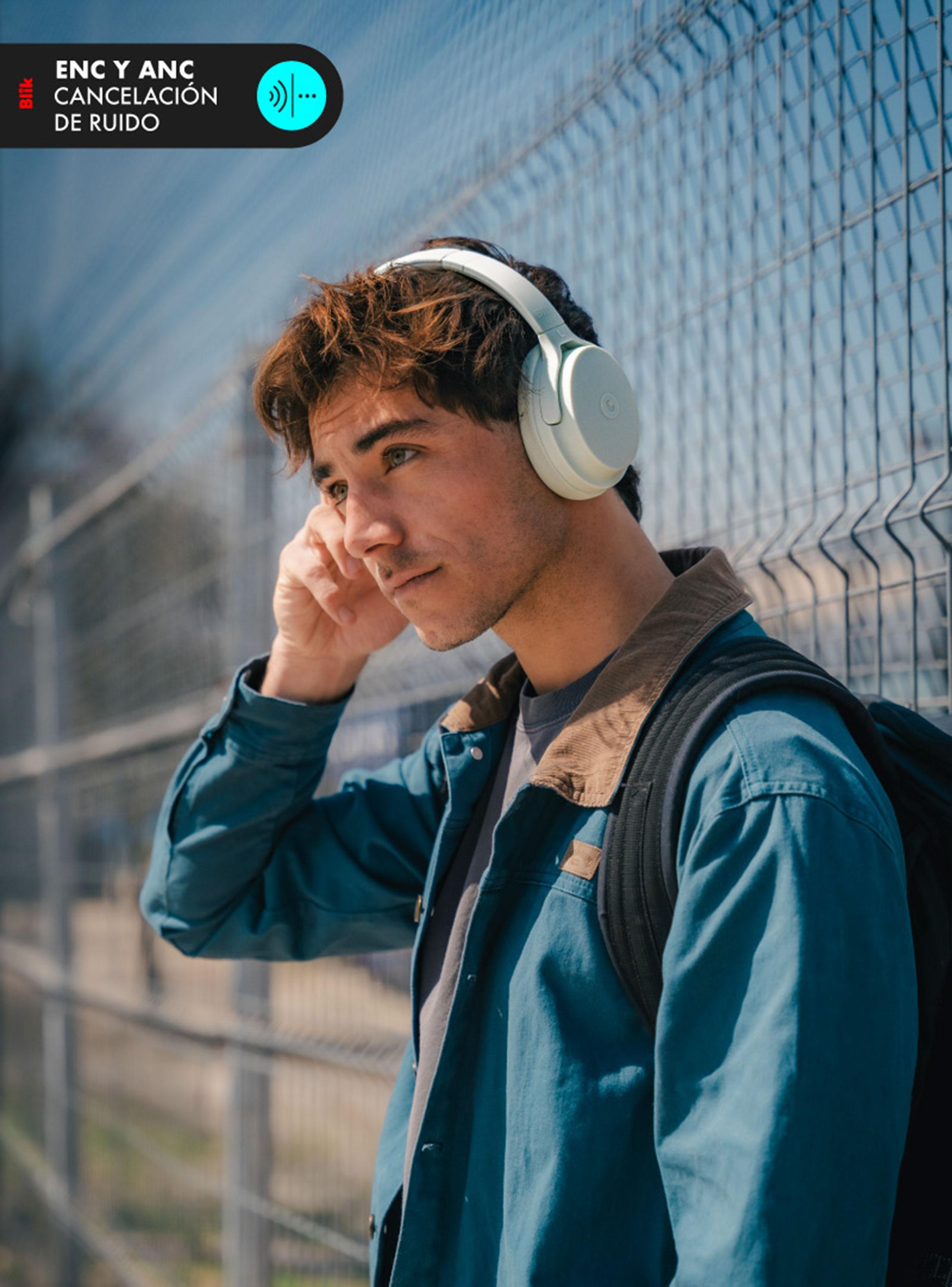 Audífonos Bluetooth Neo ANC Verde-5