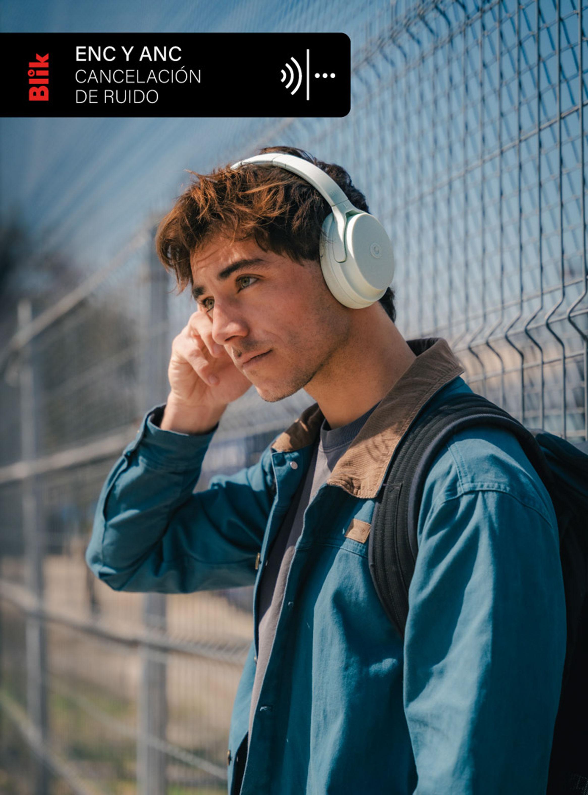 Audífonos Bluetooth Neo ANC Verde-4