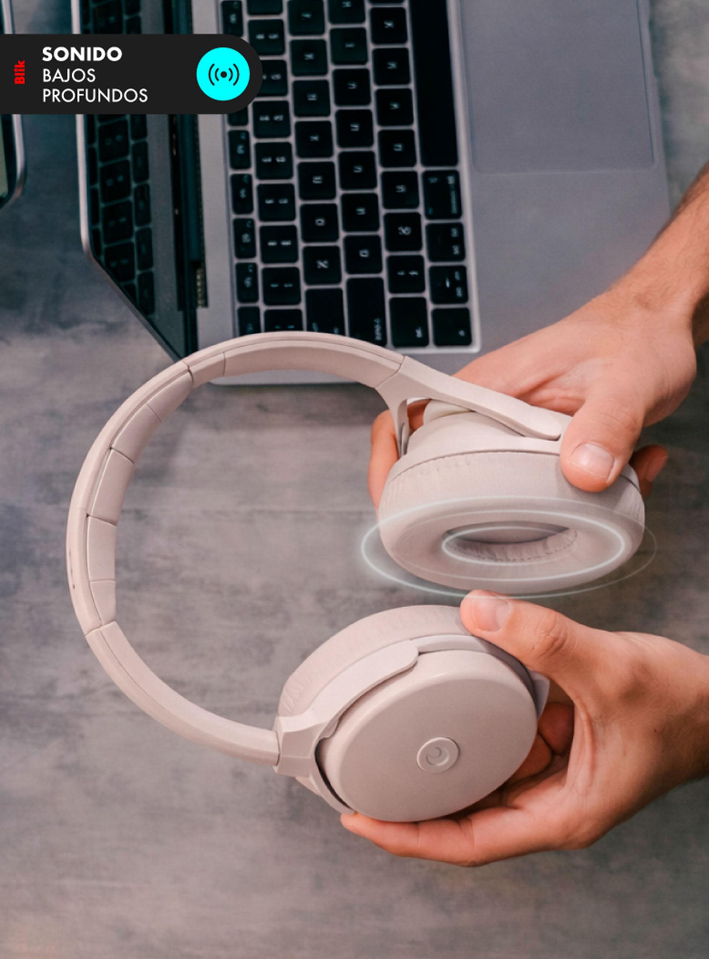 Audífonos Bluetooth Neo ANC Palo Rosa-2