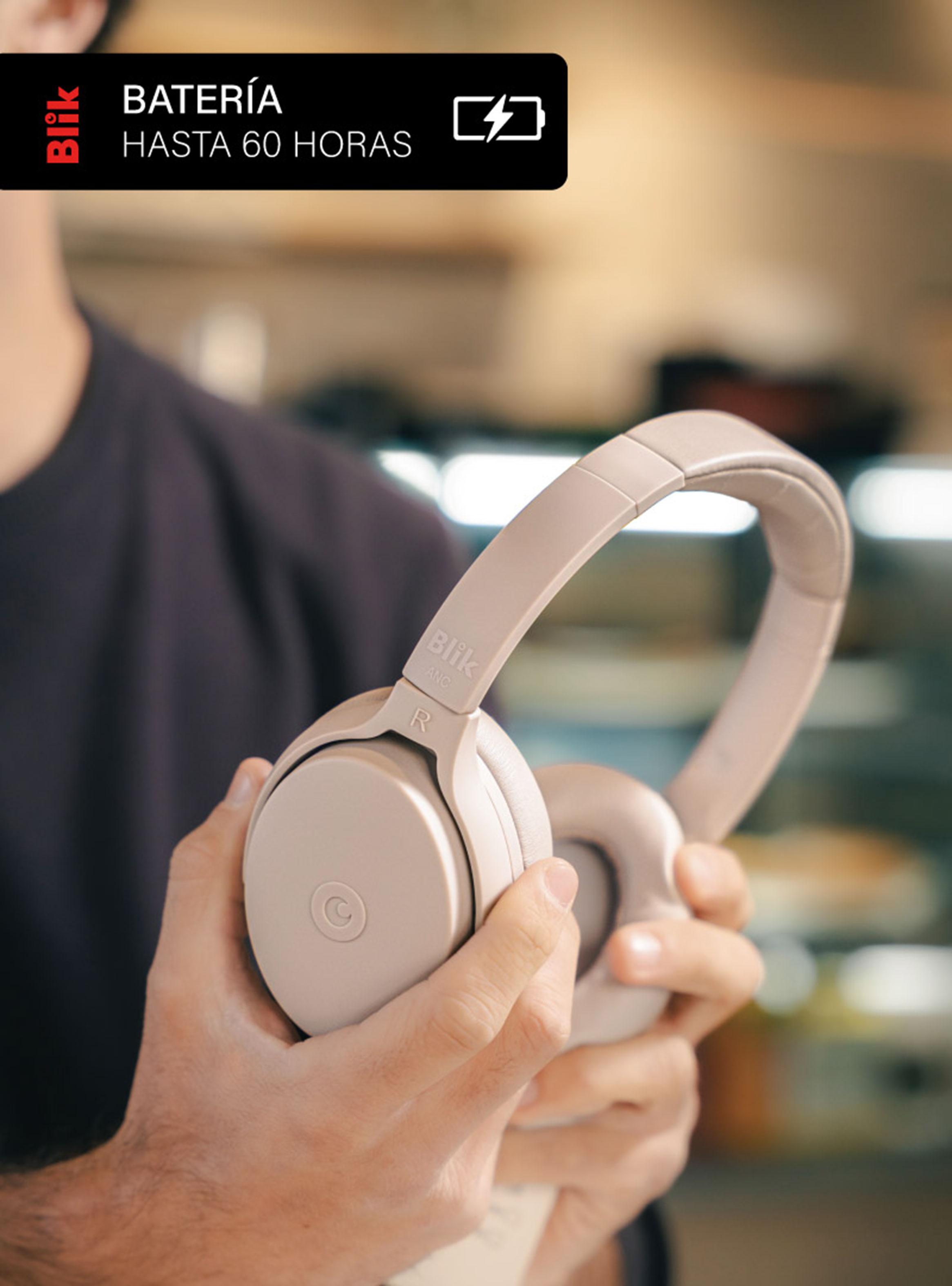 Audífonos Bluetooth Neo ANC Palo Rosa-3