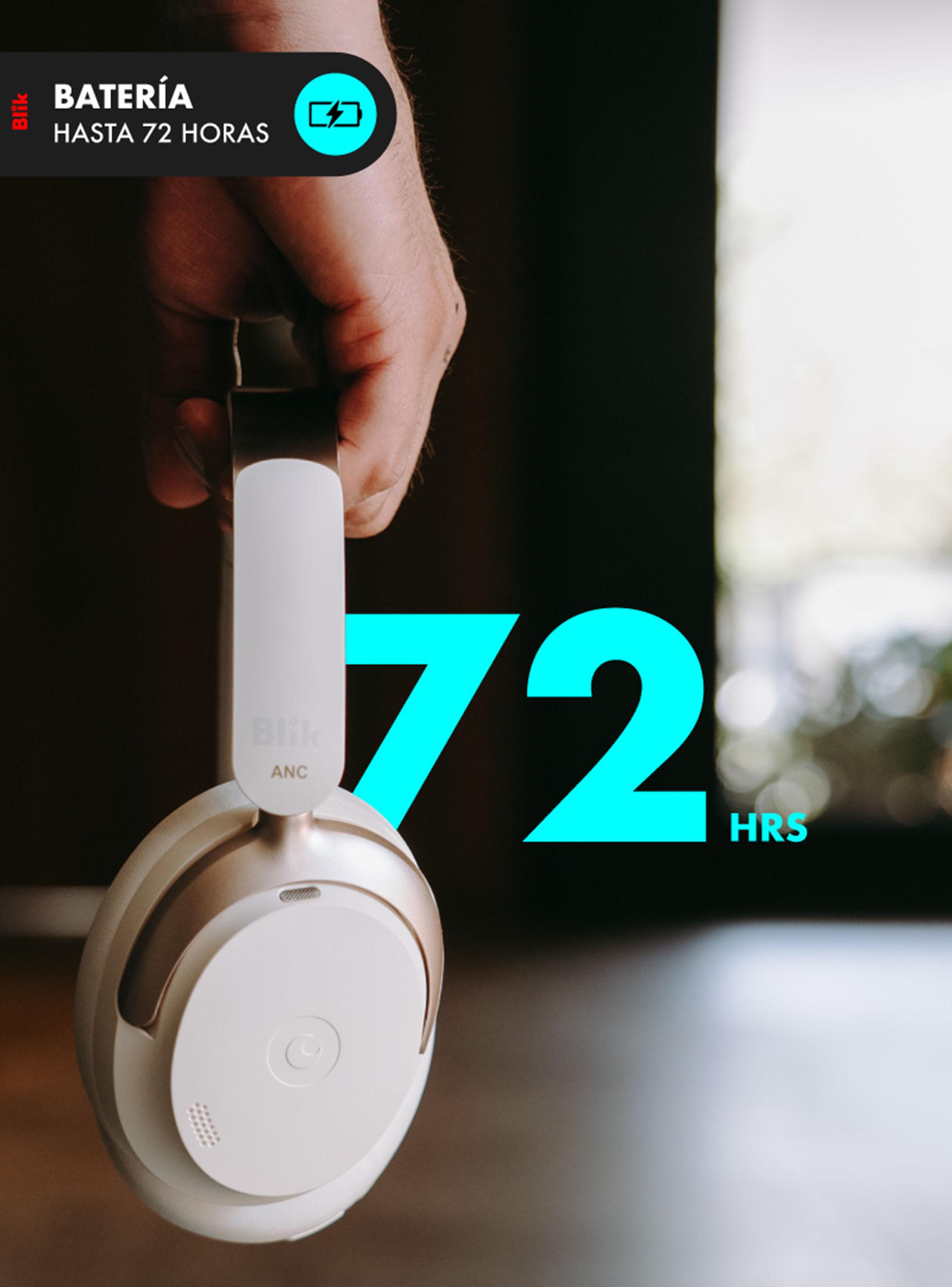 Audífonos Bluetooth Aura950 ANC Crema-5