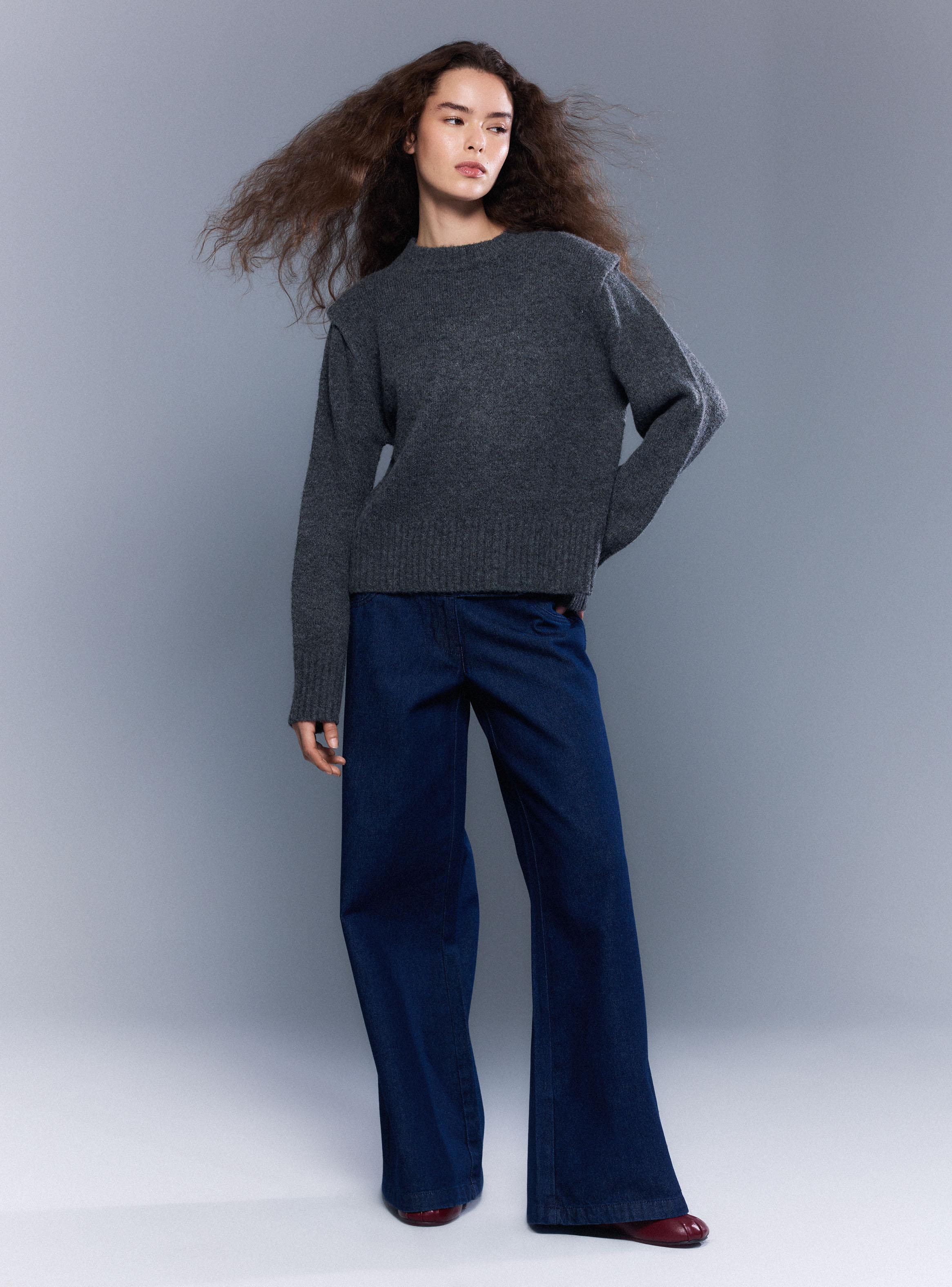 Sweater Rayas Horizontales Tejido Suave Elasticado-4