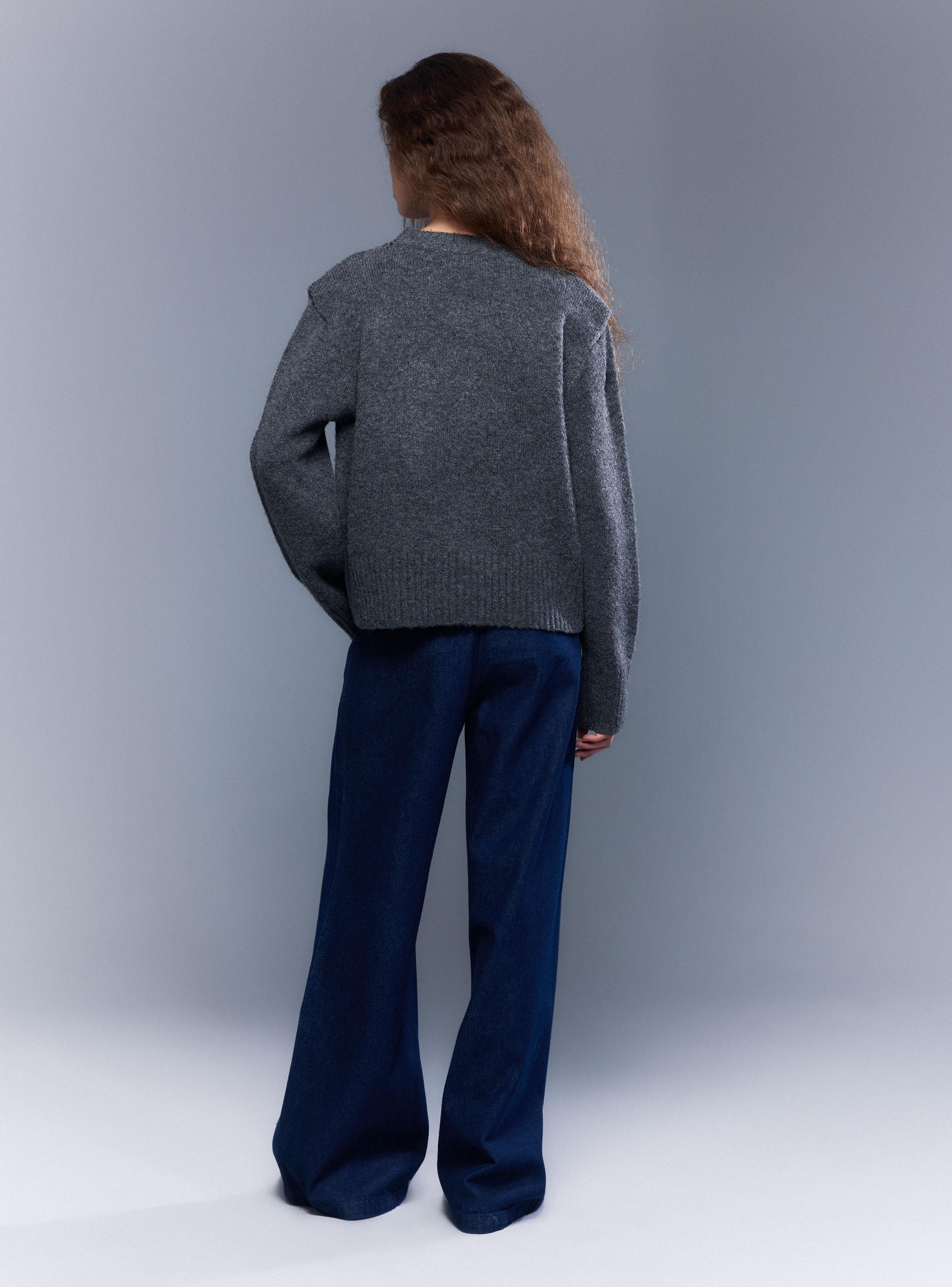 Sweater Rayas Horizontales Tejido Suave Elasticado-5
