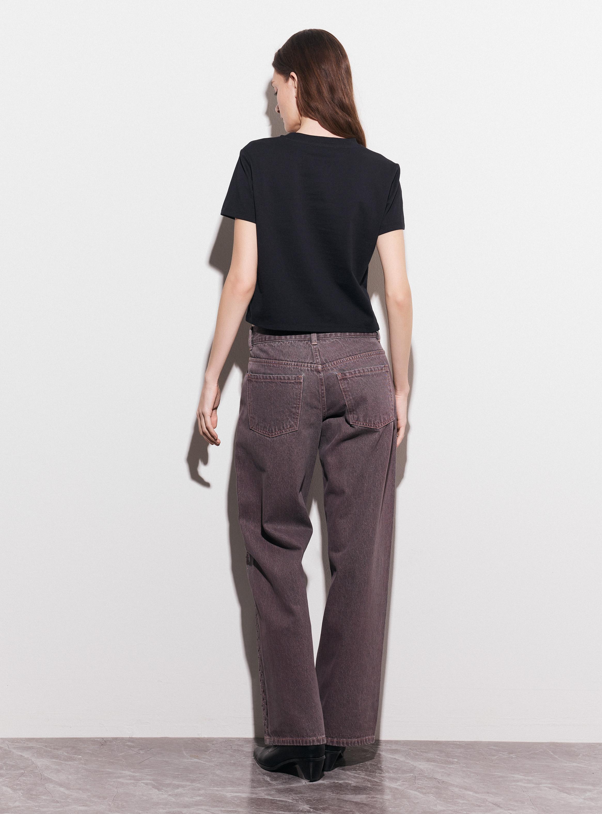 Polera Estampada con Strass-5