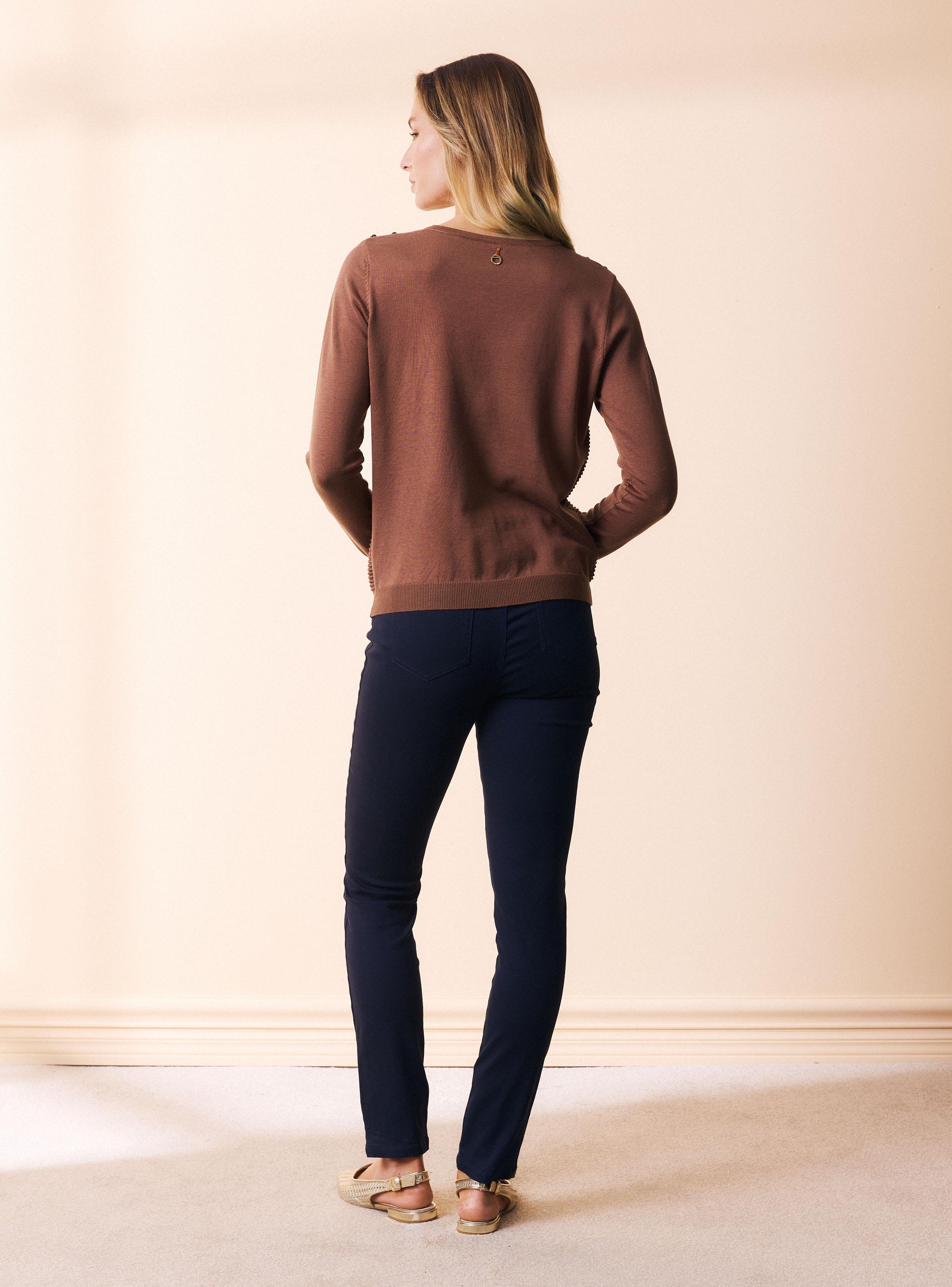 Sweater Tejido Listado en Relieve-5