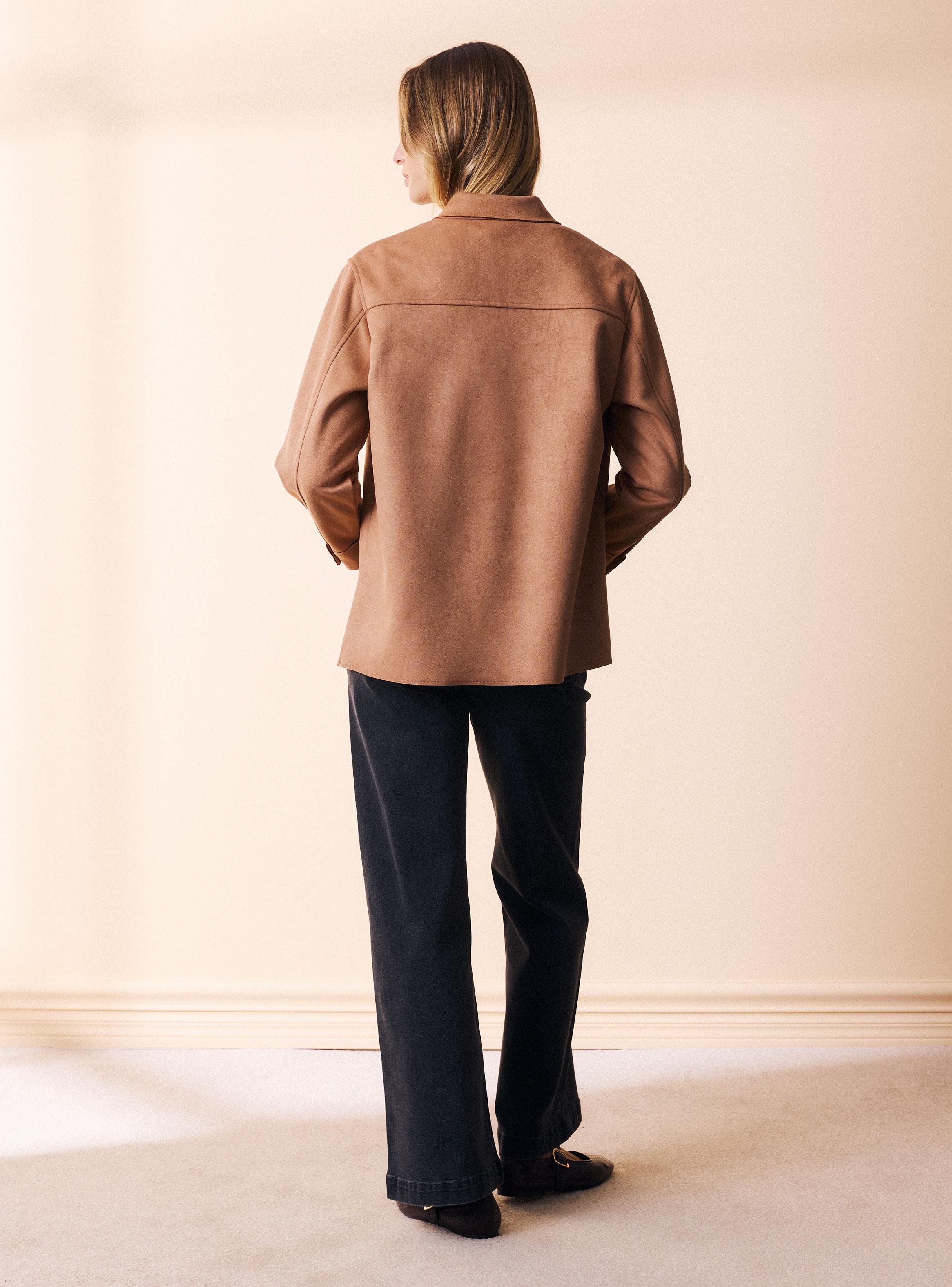 Blusa Sobrecamisa Agamuzada-5