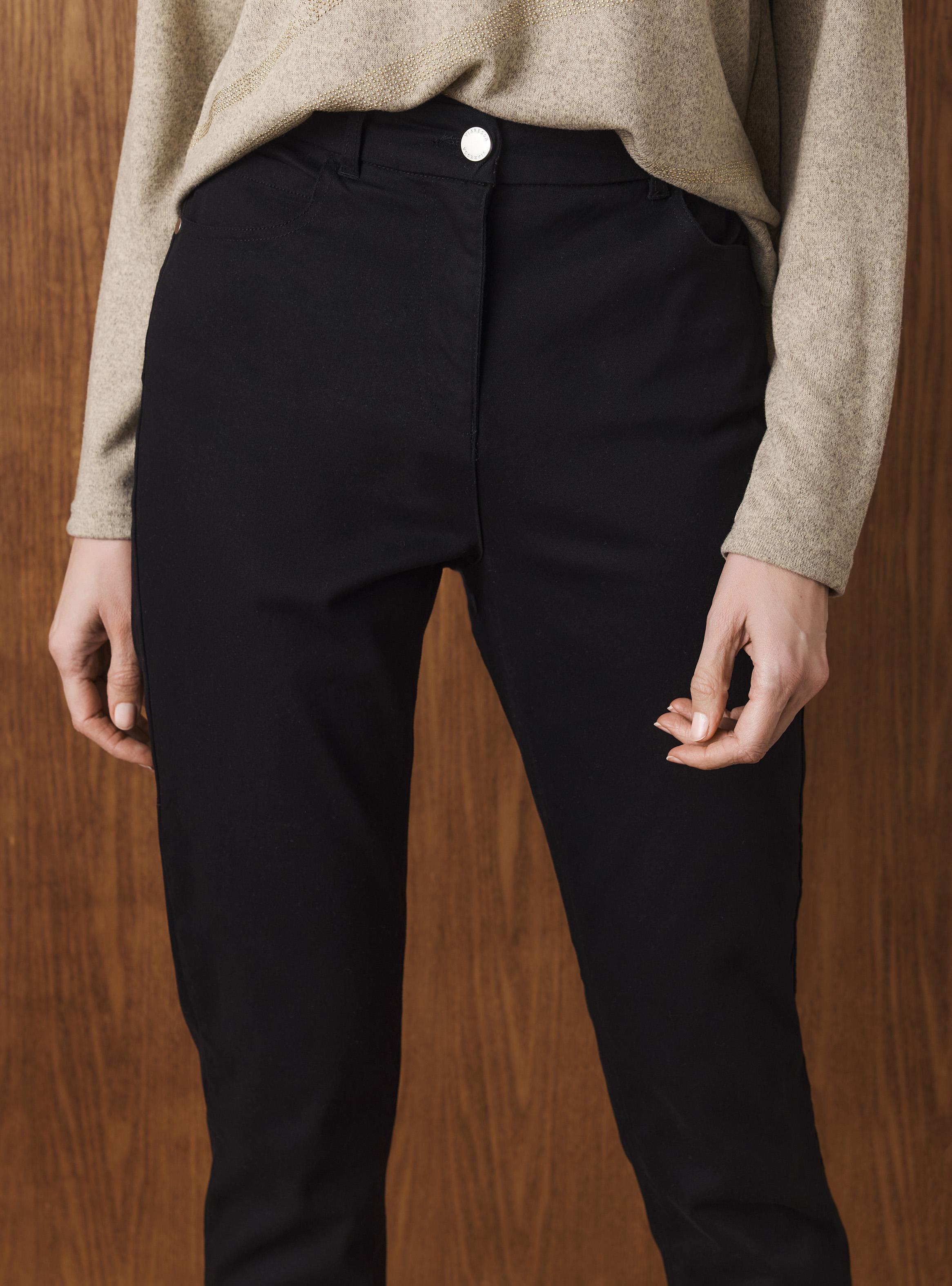 Pantalón Boot Cut Gabardina-2
