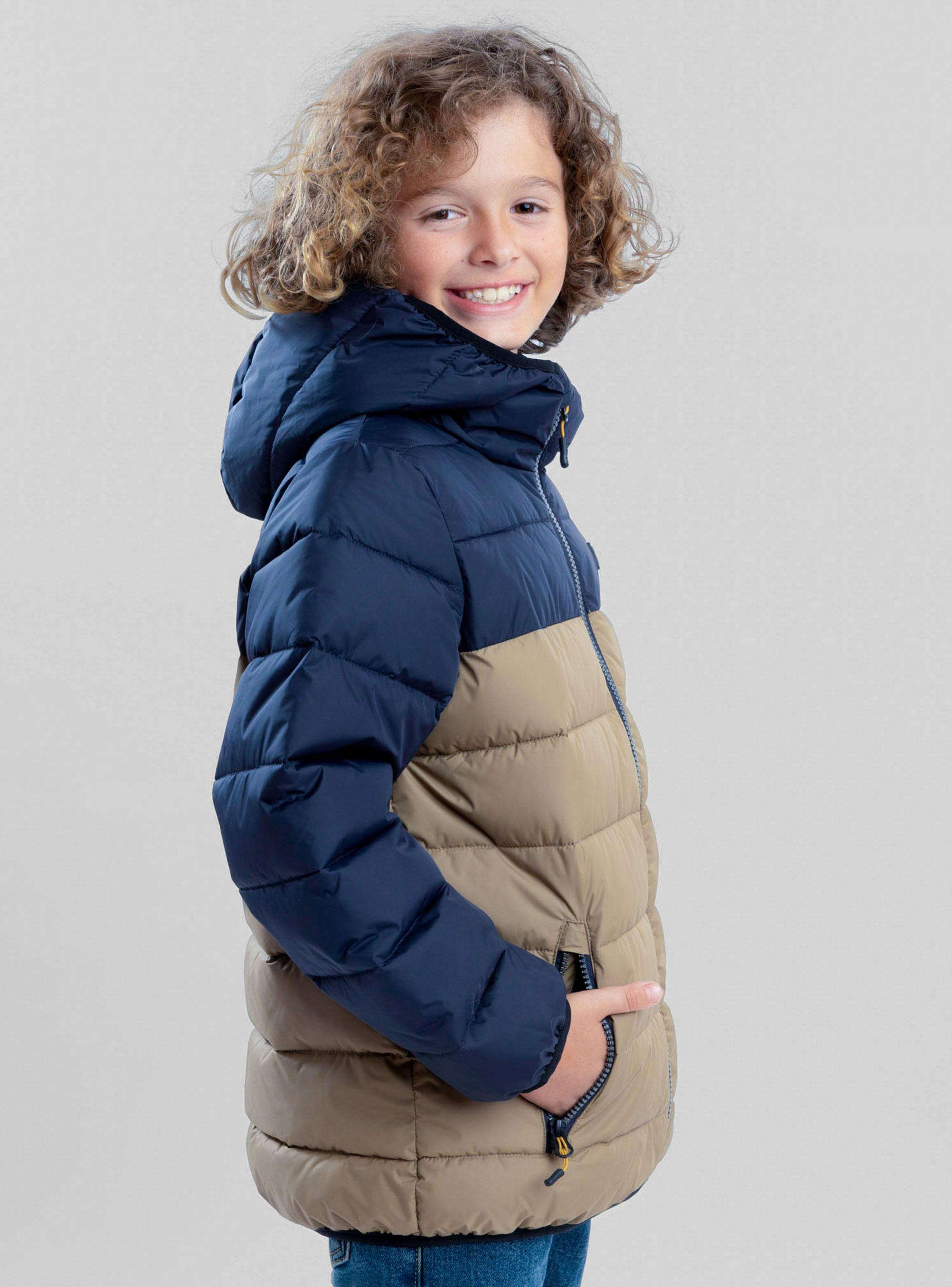 Parka Acolchada Khaki Niño-3