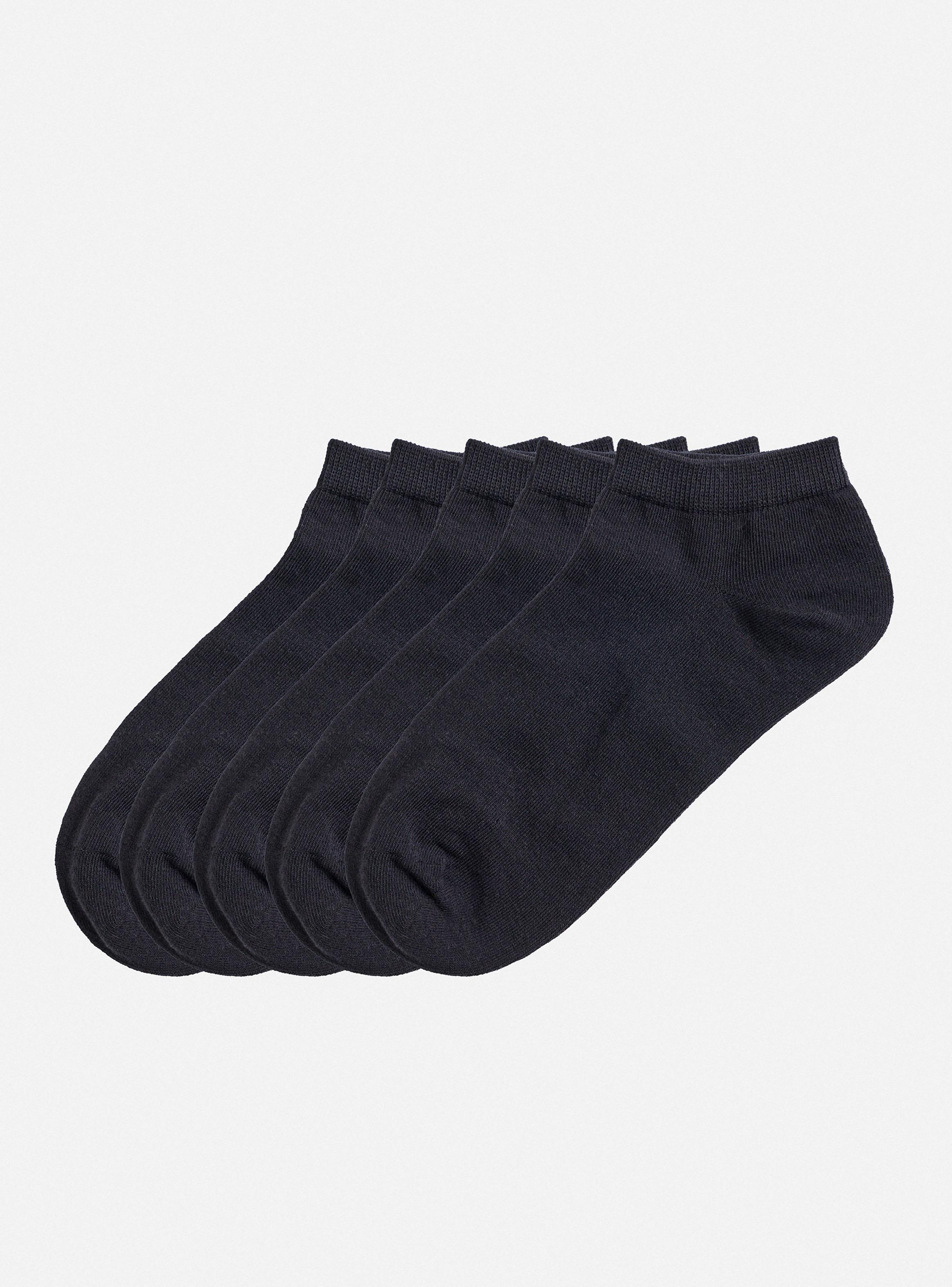 Pack 5 Calcetín Tobillero Color Algodón-0