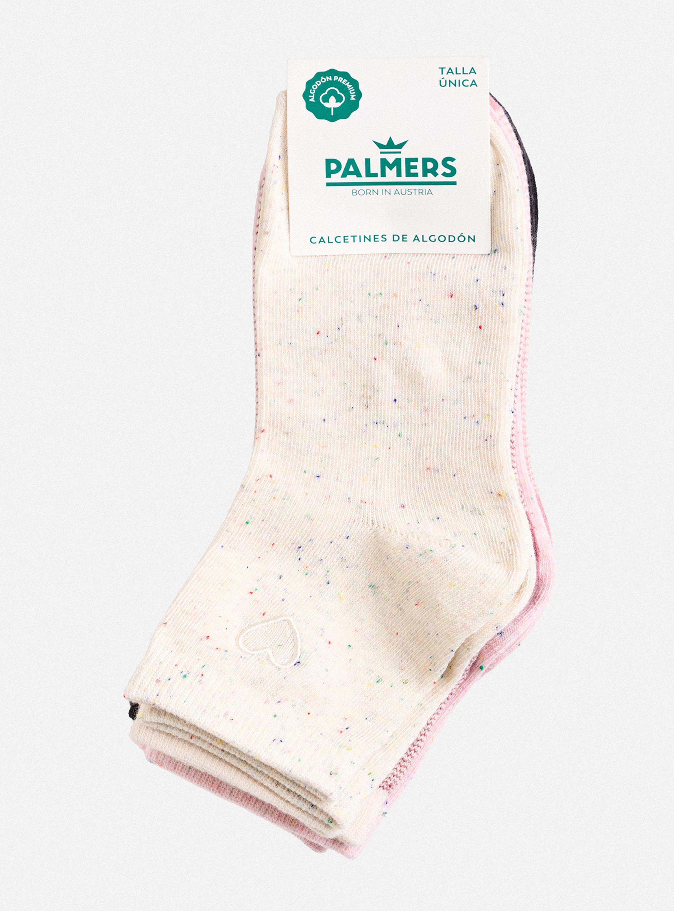 Pack 5 Calcetín Corto Print Algodón-3