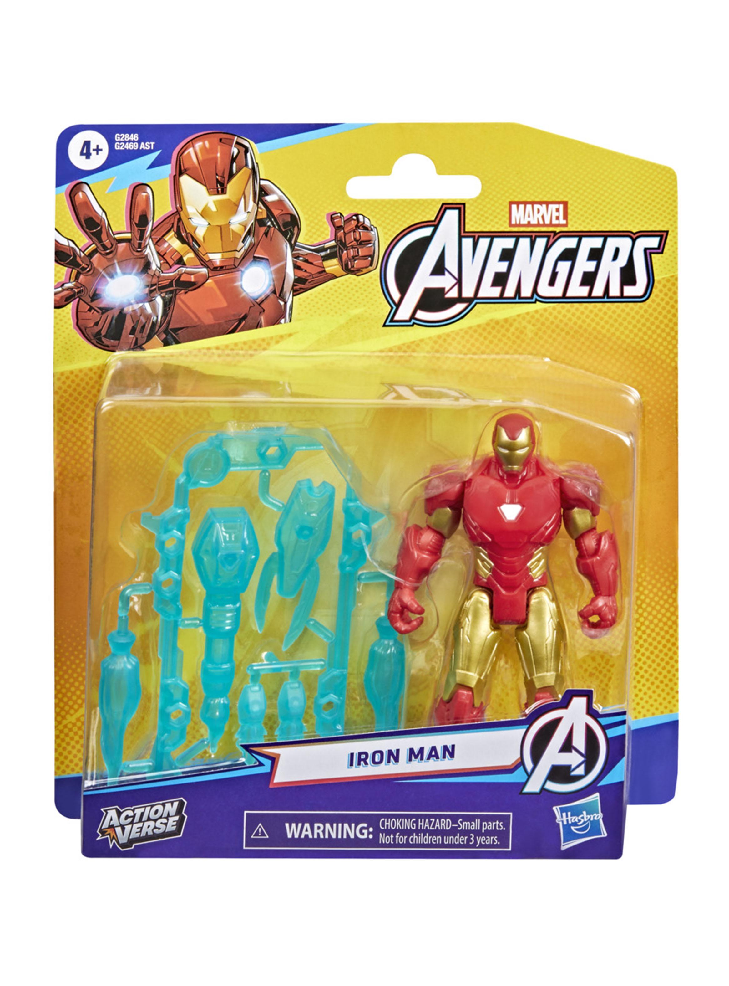 Figura de Acción Avengers ActionVerse Iron Man-4