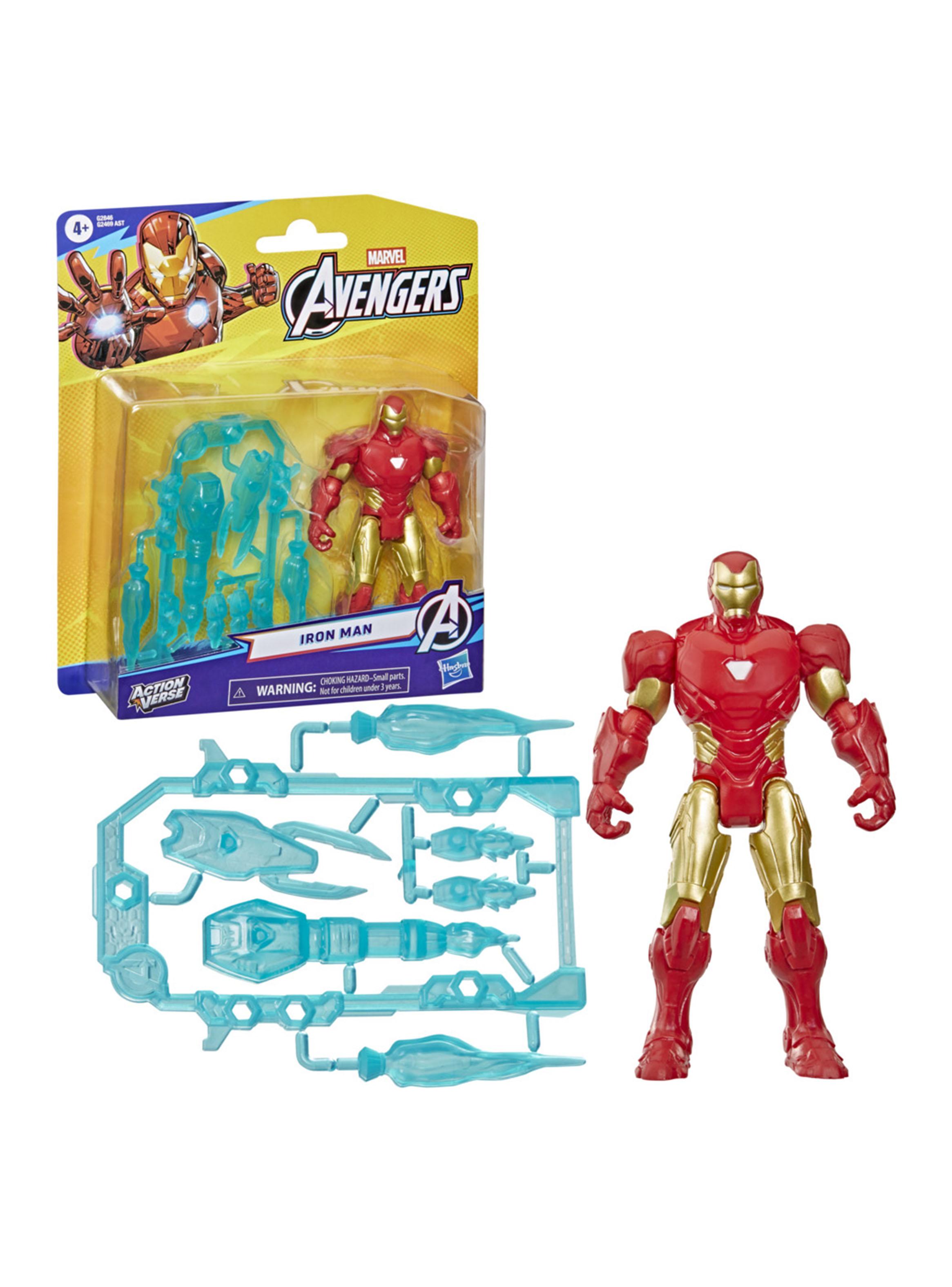 Figura de Acción Avengers ActionVerse Iron Man-1