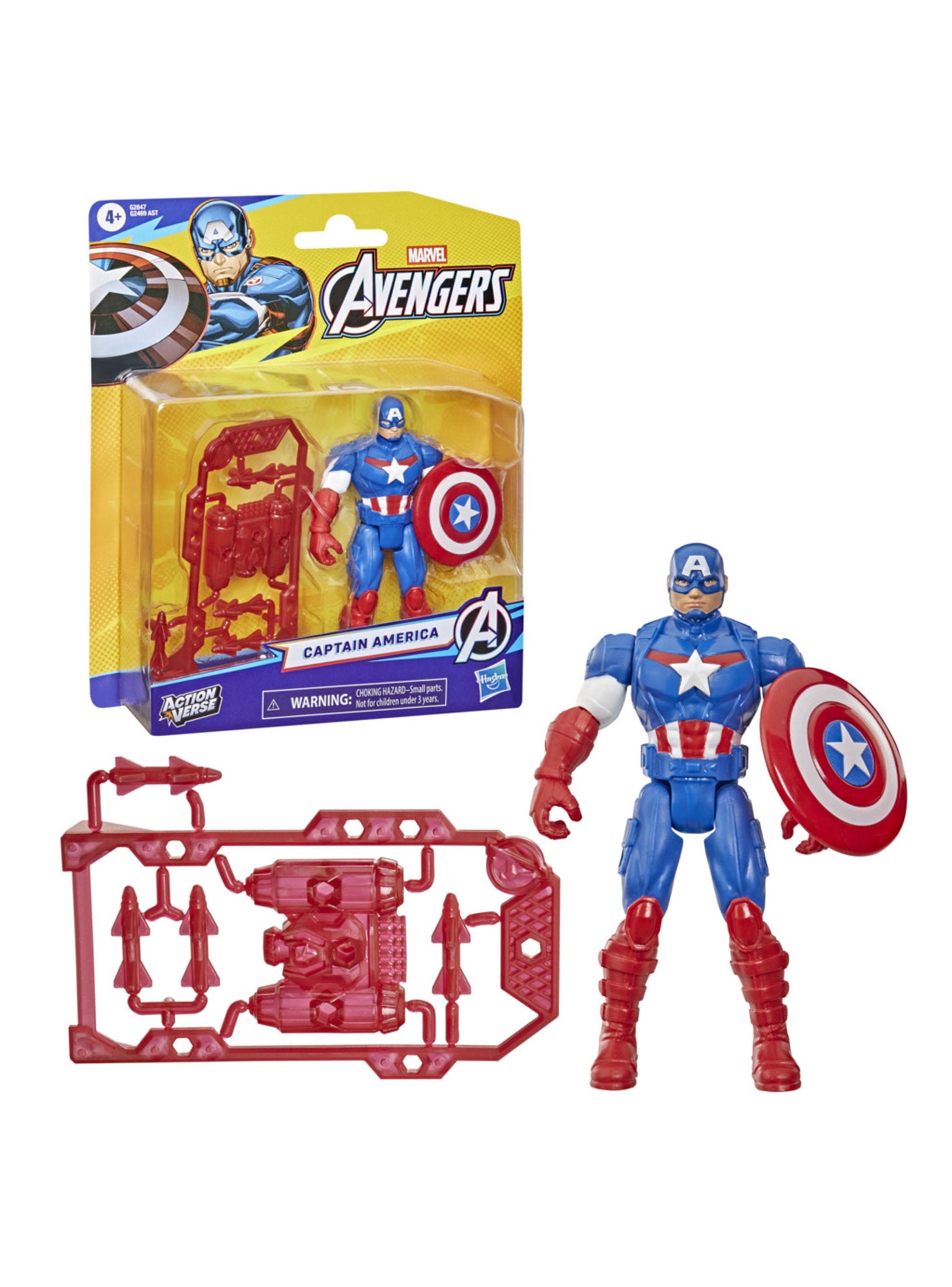Figura de Acción Capitán América Avengers ActionVerse-3