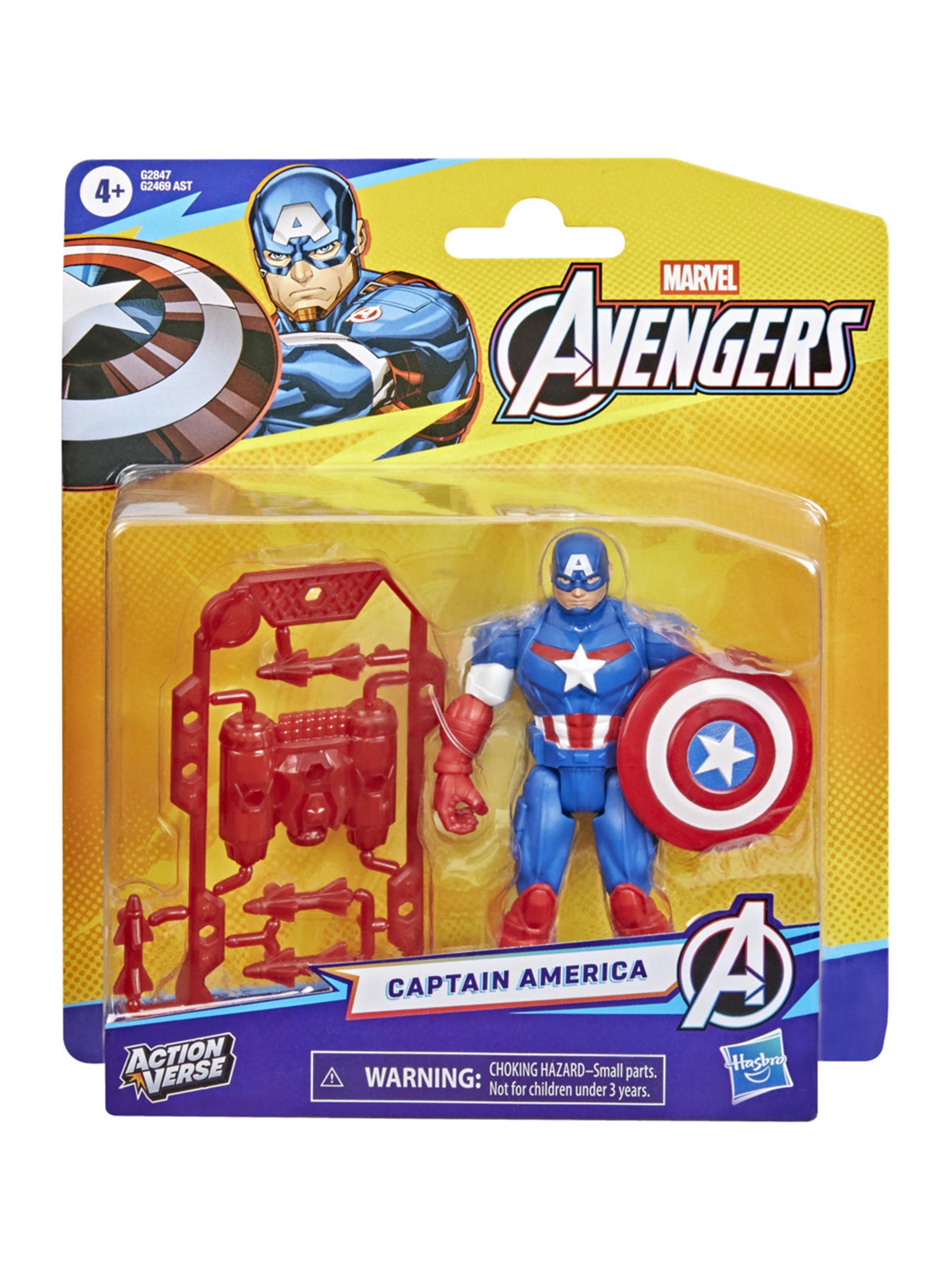 Figura de Acción Capitán América Avengers ActionVerse-4